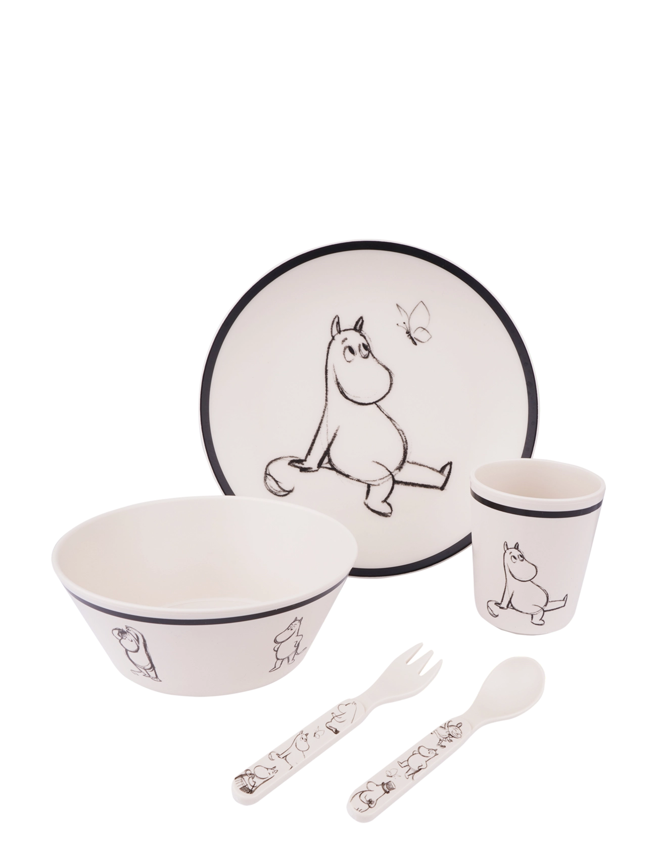 Muumitrollid - Moomin - Mealtime Set - 5pcs - Trend - lauanõude komplektid - multiple color - 2