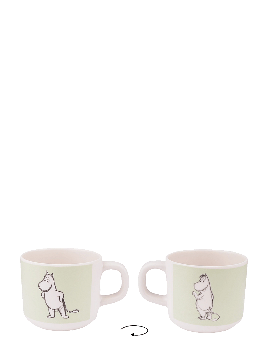 MUMIN - Moomin - Mealtime Set w. 4 Rooms Plate - 5pcs - Color - tillbehör till leksakskök - multiple color - 5
