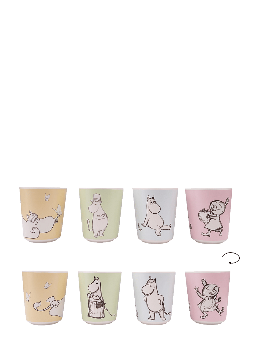 Muumitrollid - Moomin - Tumbler Set - 4pcs - Color - tassid ja kruusid - multiple color - 2