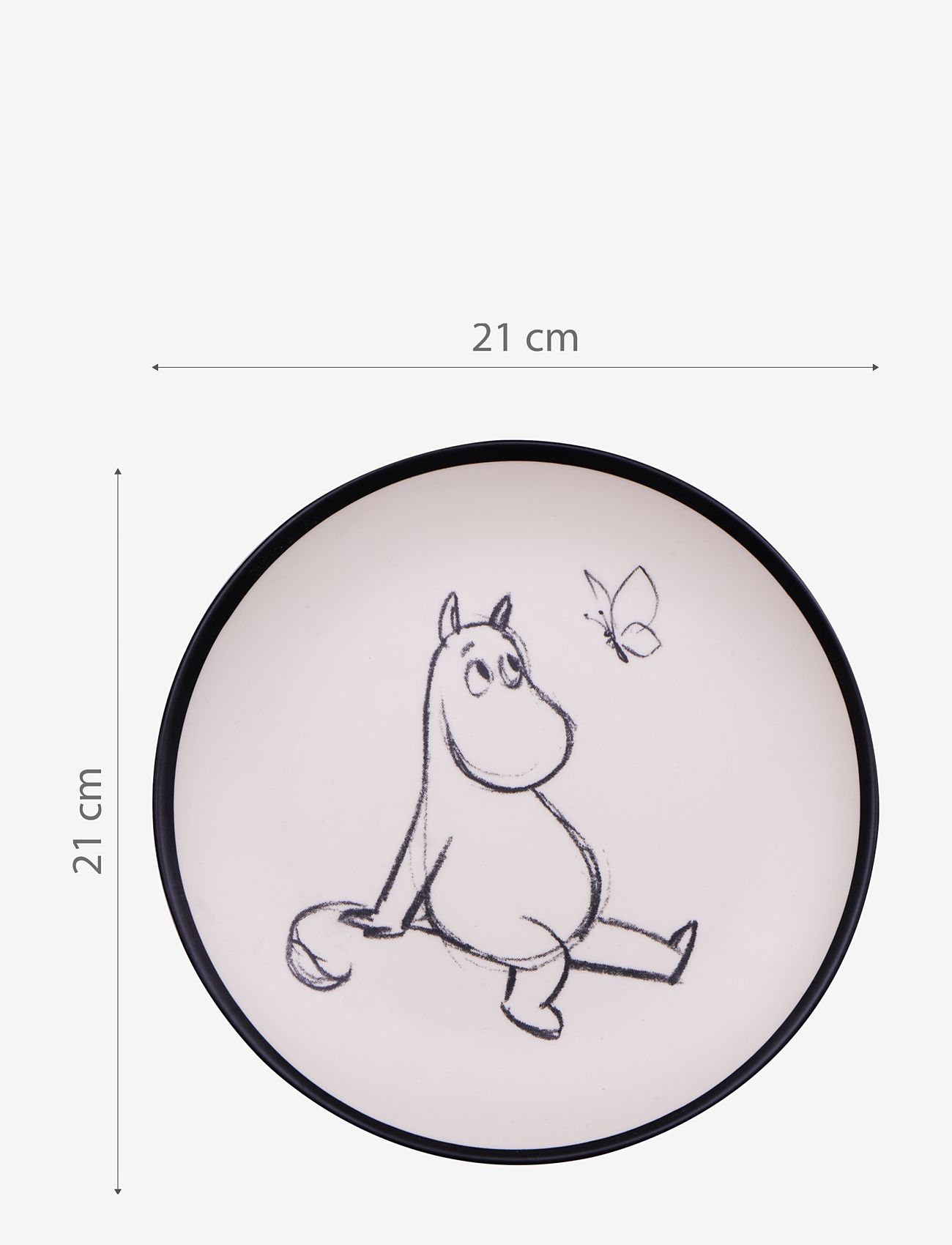 Barbo Toys - Moomin Tableware Plate - laveste priser - 1016 - 2
