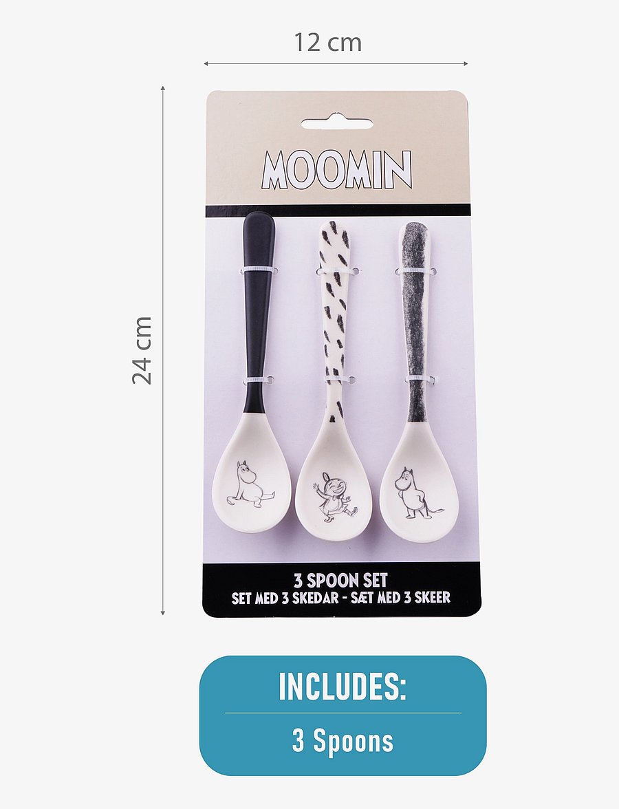 Barbo Toys - Moomin Tableware 3 Spoon Set - madalaimad hinnad - 1016 - 2