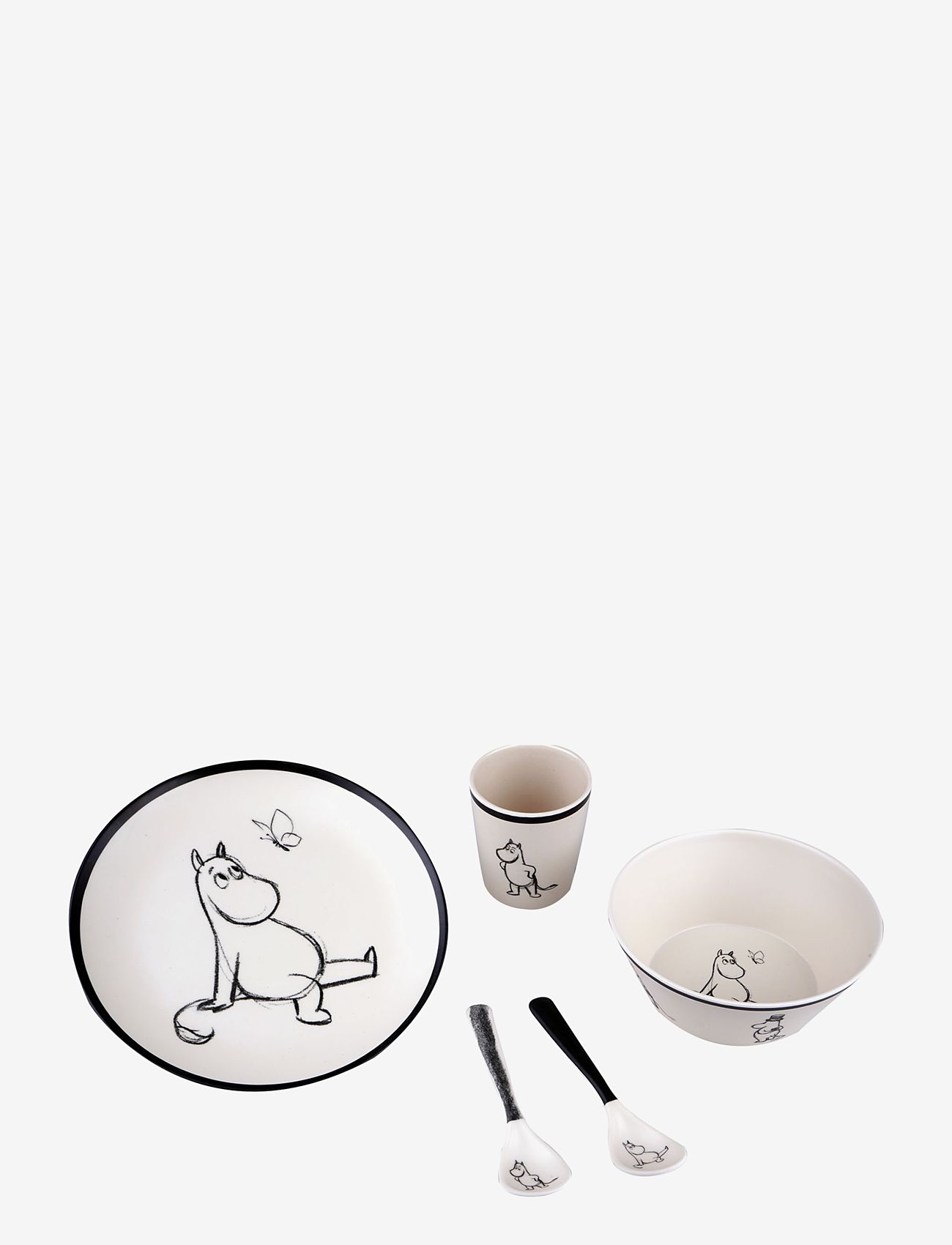 Muumitrollid - Moomin Tableware 5 pcs set - Õhtusöögikomplektid - multiple color - 2