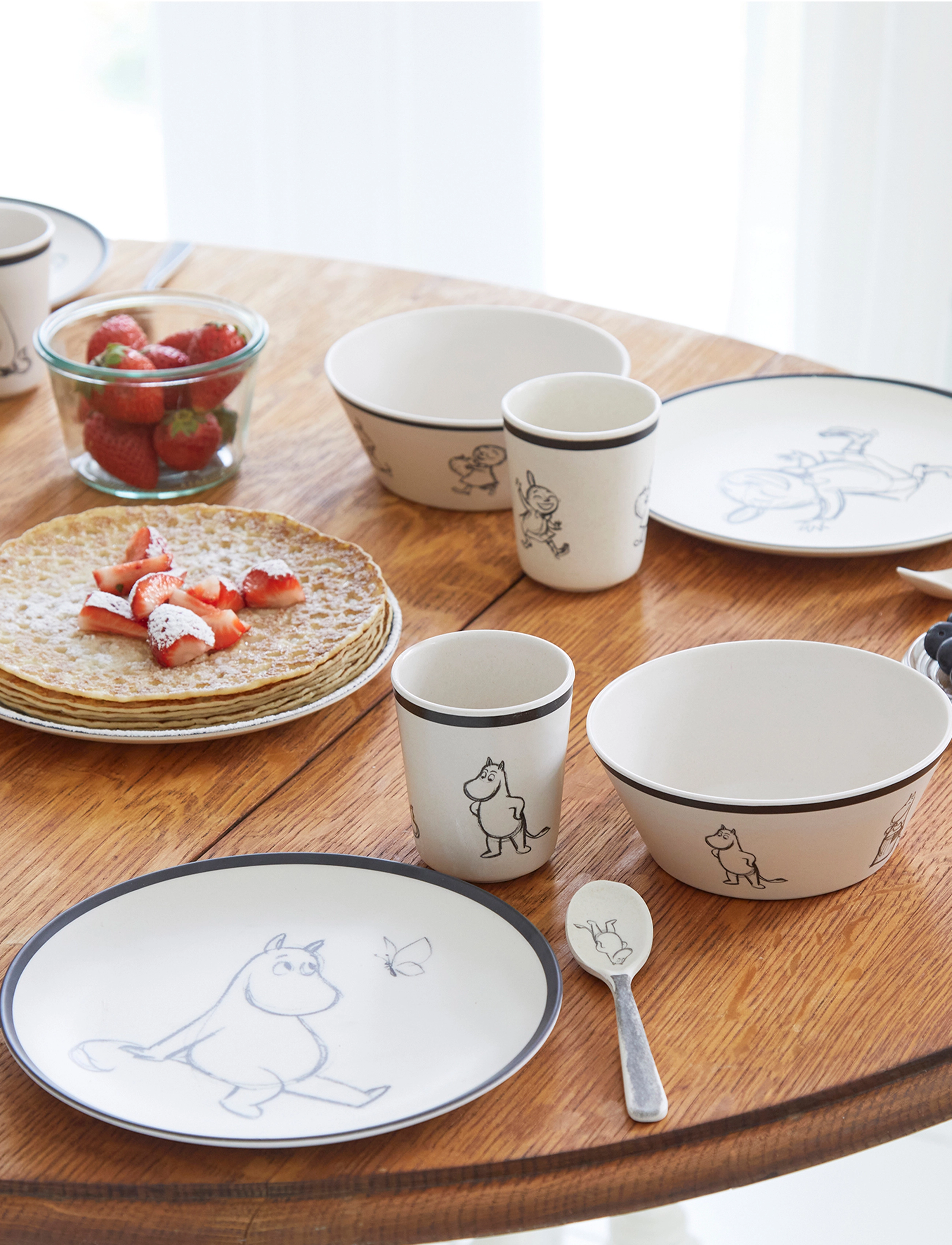 MUMIN - Moomin Tableware 5 pcs set - serveringsset - multiple color - 0
