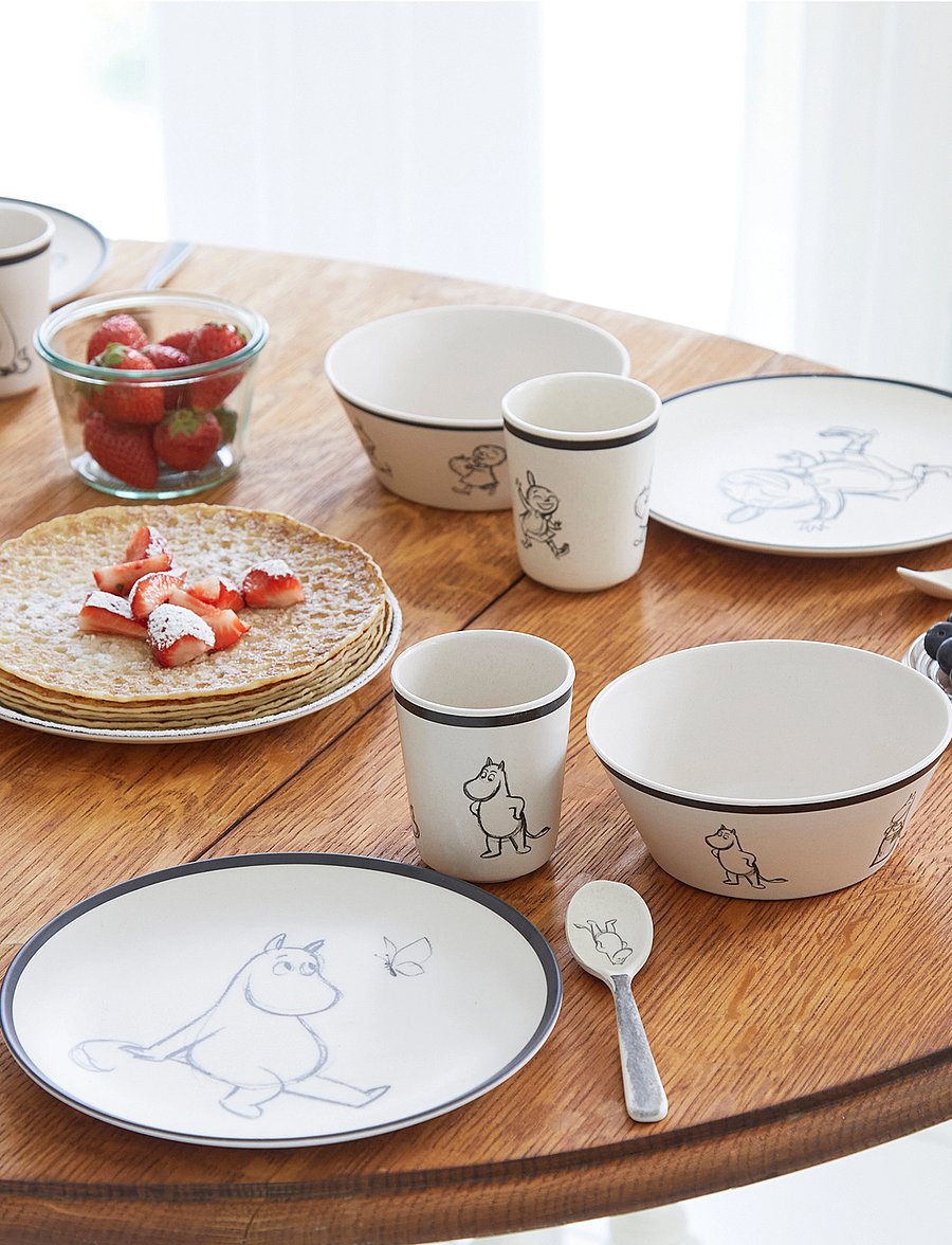 MOOMIN - Moomin Tableware 5 pcs set - essgeschirr - multiple color - 0