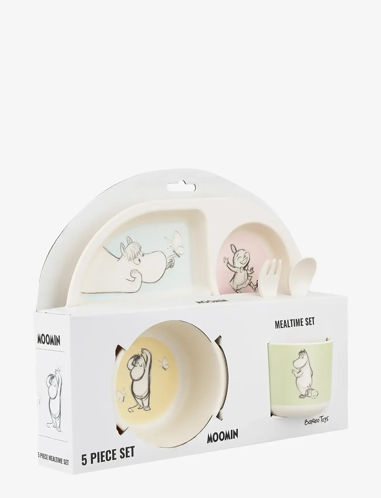 Barbo Toys Moomin Mealtime Set With A 4 Room Plate – spisetid – shop på ...