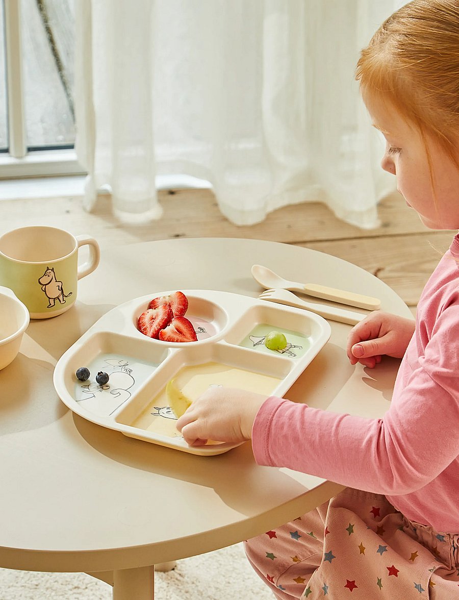 MOOMIN - Moomin Mealtime Set with a 4 Room plate - multiple color - 4