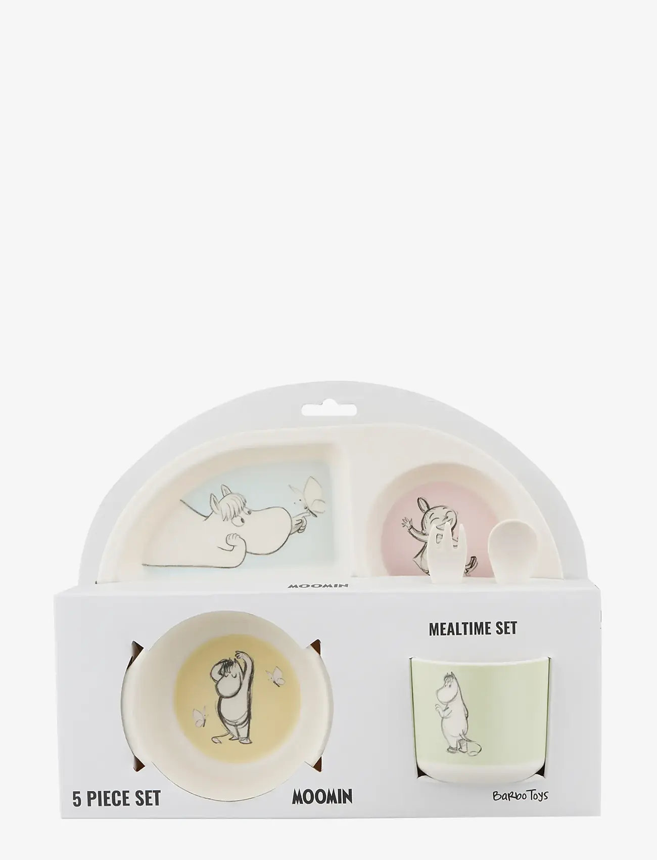 Barbo Toys Moomin Mealtime Set With A 4 Room Plate – spisetid – shop på ...