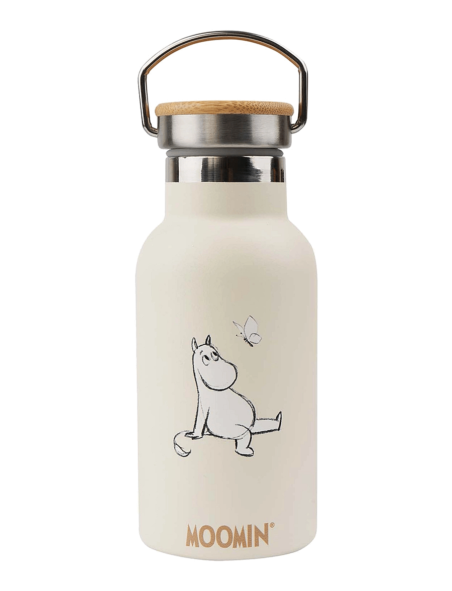 Muumitrollid - Moomin - Drinking Bottle - Cream - veepudelid - beige - 1
