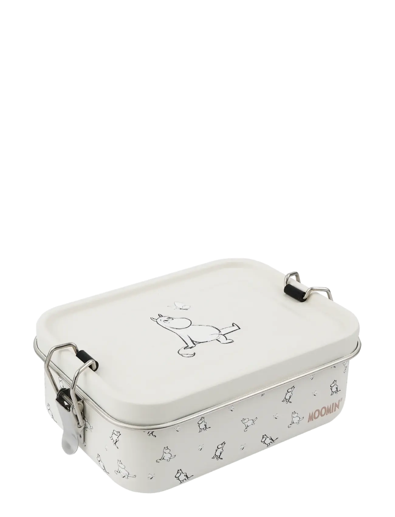 MUMIN Moomin Lunch Box Cream, Madkasse, Hvid, Str: ONE SIZE