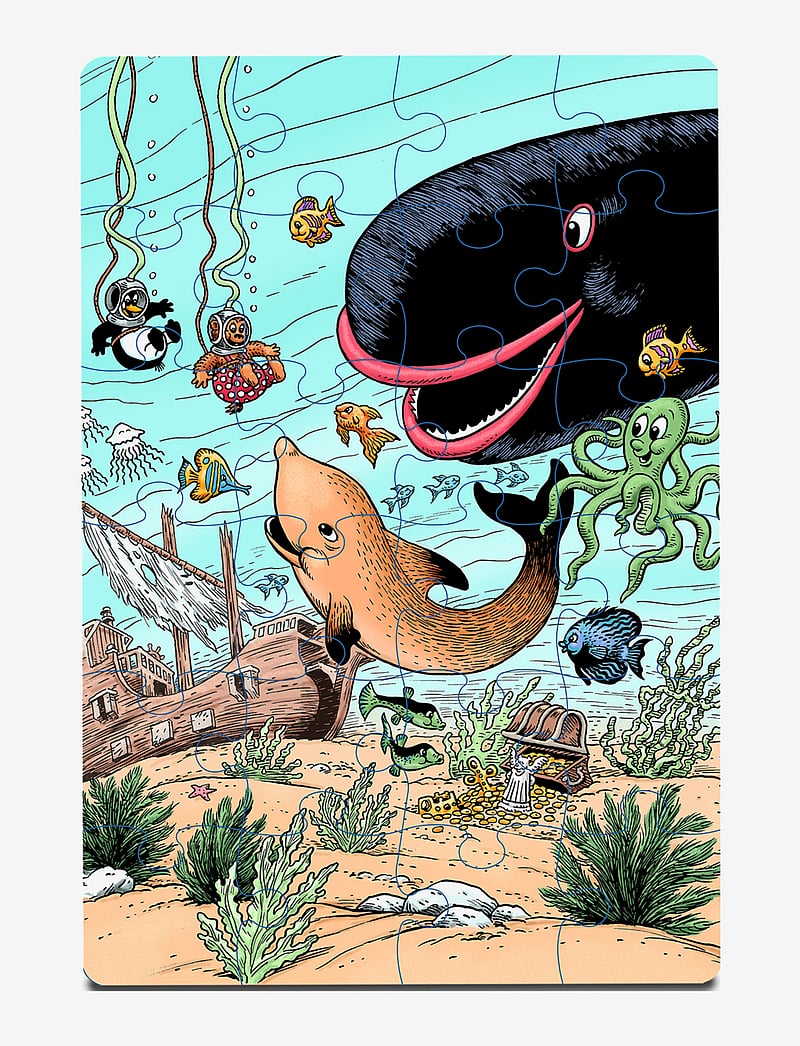 Rasmus Klump - Rasmus Klump - 2 puzzles Mary - pussel - multiple color - 2