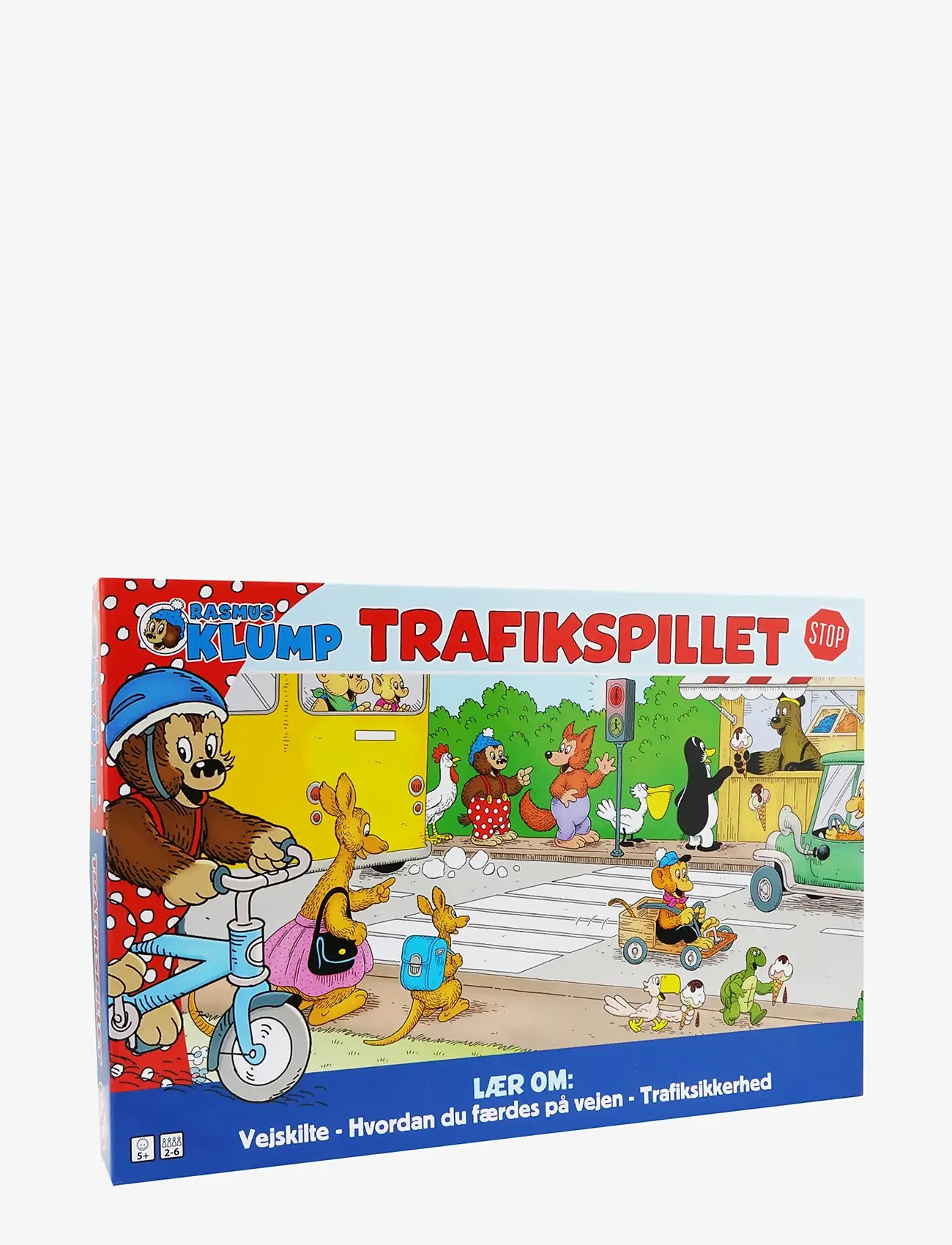 Rasmus Klump - Rasmus Klump Trafik Spil. DK - pædagogiske spil - multiple color - 0
