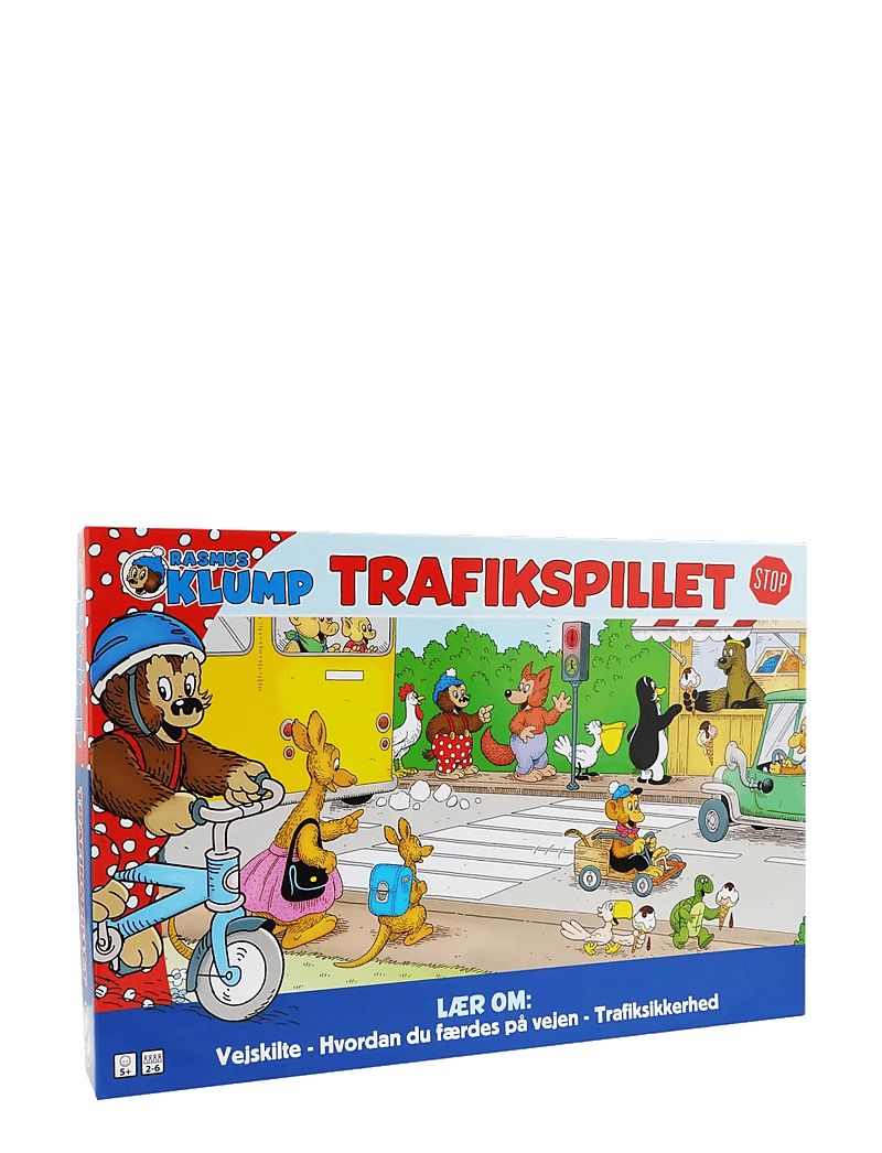 Rasmus Klump - Rasmus Klump Trafik Spil. DK - pädagogische spiele - multiple color - 0