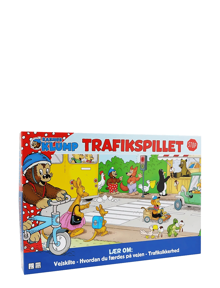 Barbo Toys - Rasmus Klump Trafik Spil. DK - pädagogische spiele - multiple color - 0