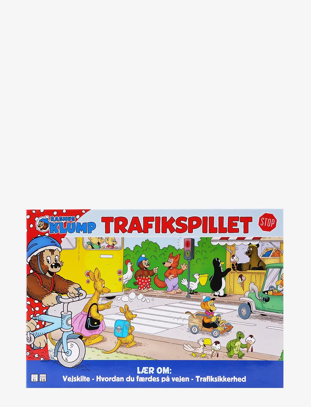 Rasmus Klump - Rasmus Klump Trafik Spil. DK - pædagogiske spil - multiple color - 2