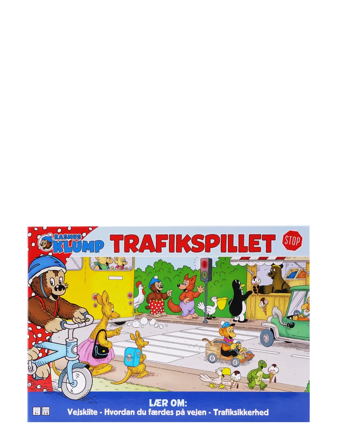 Barbo Toys - Rasmus Klump Trafik Spil. DK - pædagogiske spil - multiple color - 2