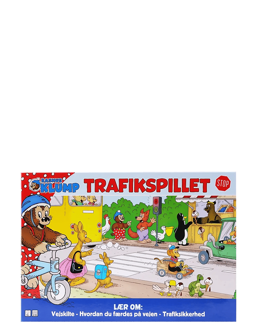 Barbo Toys - Rasmus Klump Trafik Spil. DK - pädagogische spiele - multiple color - 2