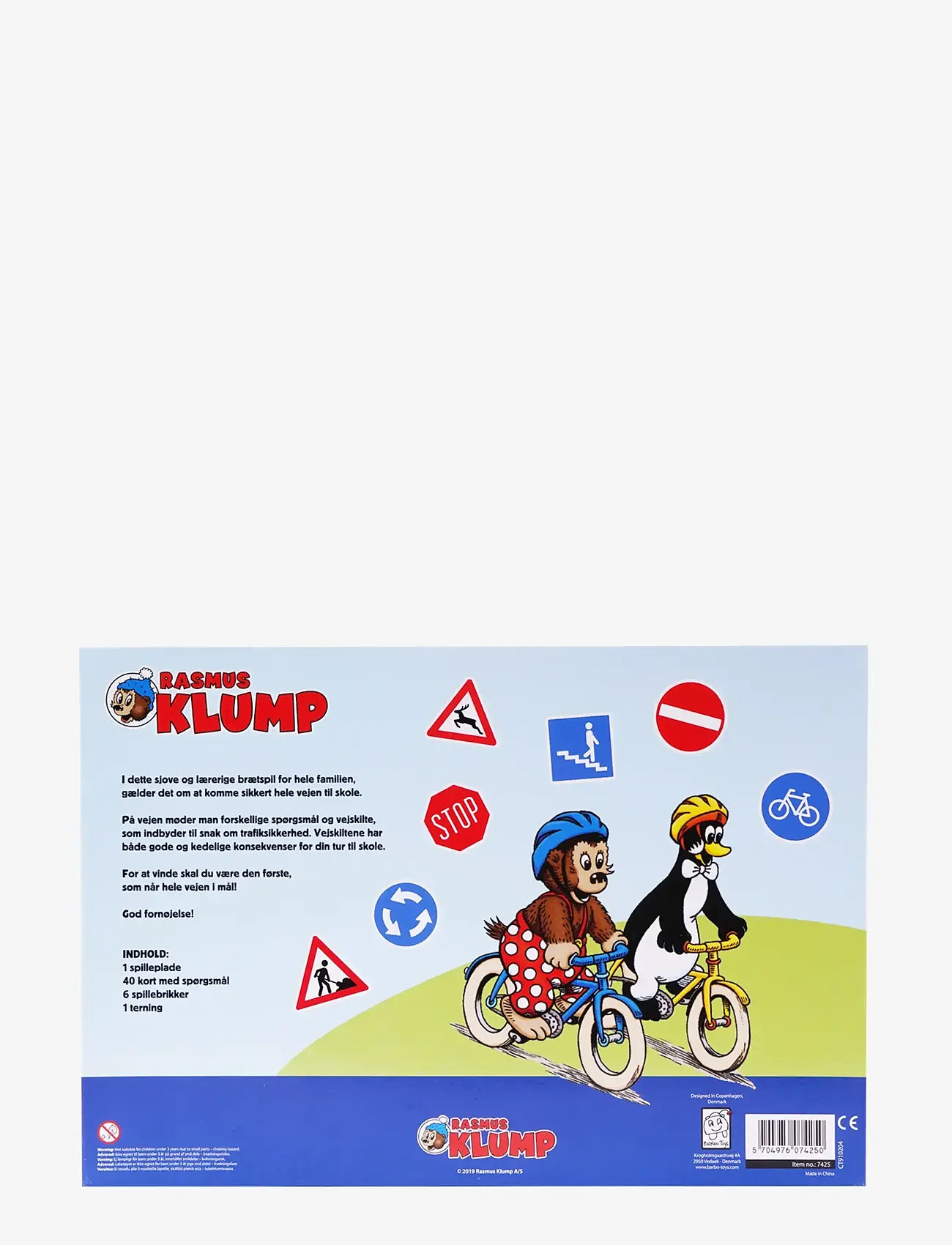 Rasmus Klump - Rasmus Klump Trafik Spil. DK - pædagogiske spil - multiple color - 3