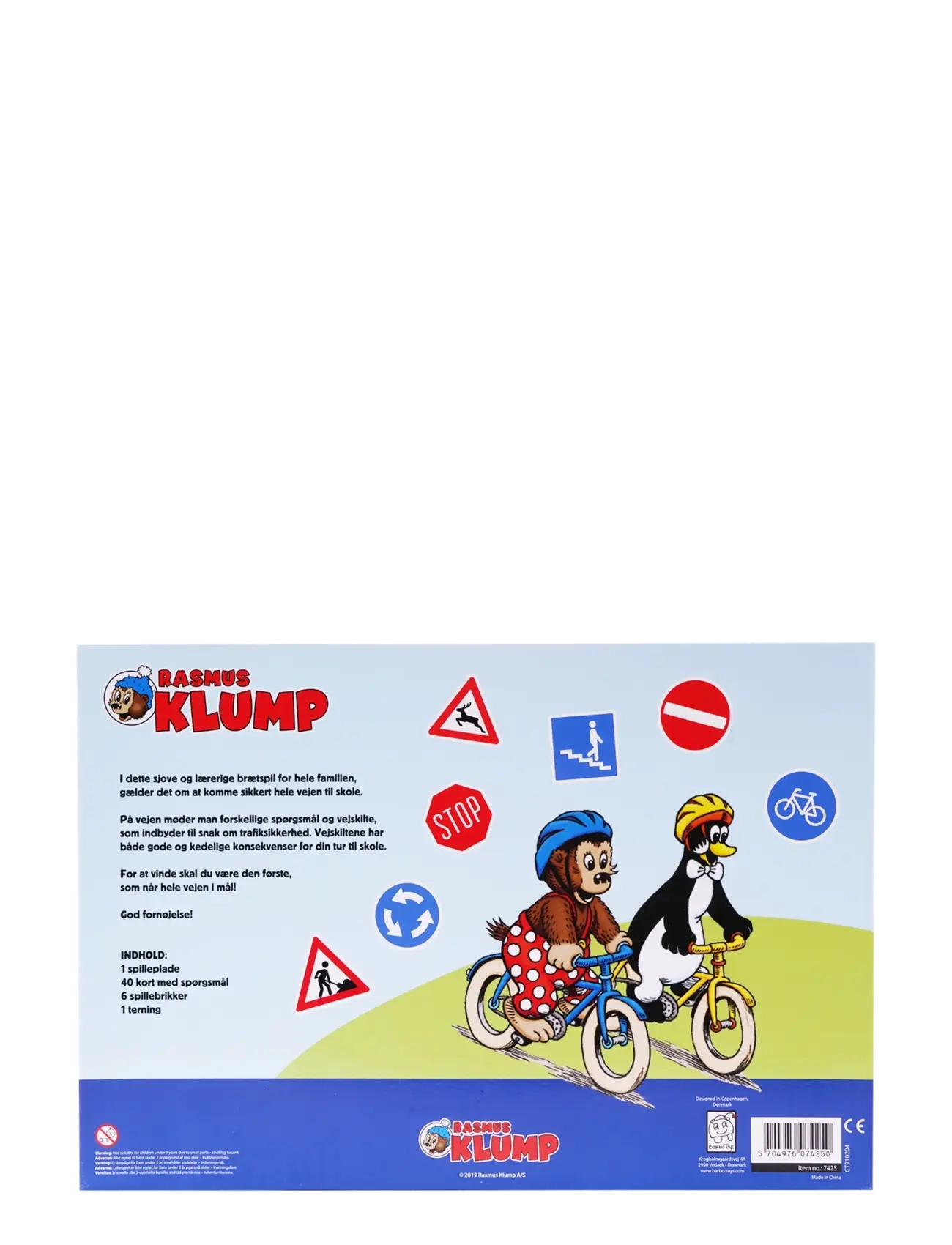 Barbo Toys - Rasmus Klump Trafik Spil. DK - pædagogiske spil - multiple color - 3