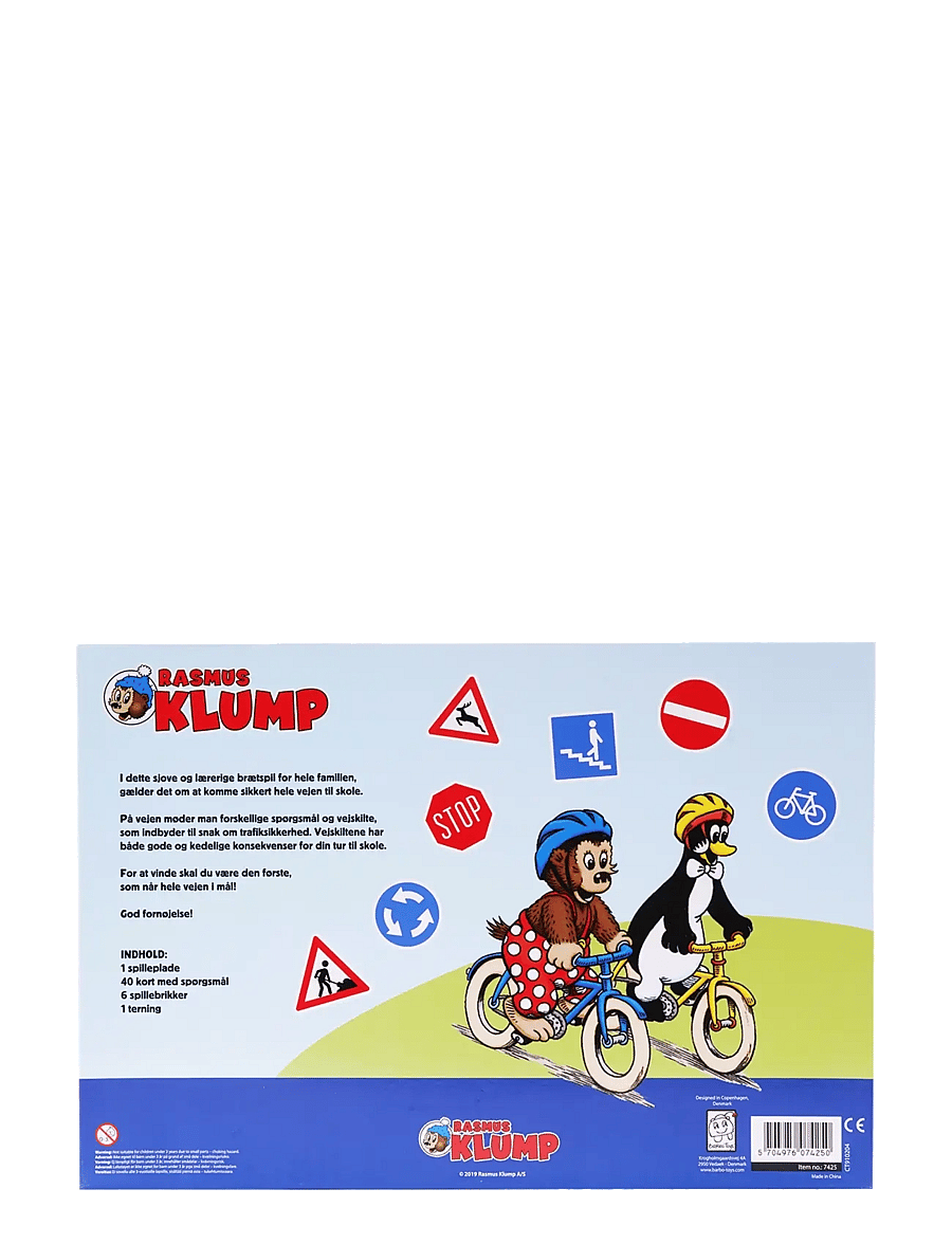 Barbo Toys - Rasmus Klump Trafik Spil. DK - pädagogische spiele - multiple color - 3