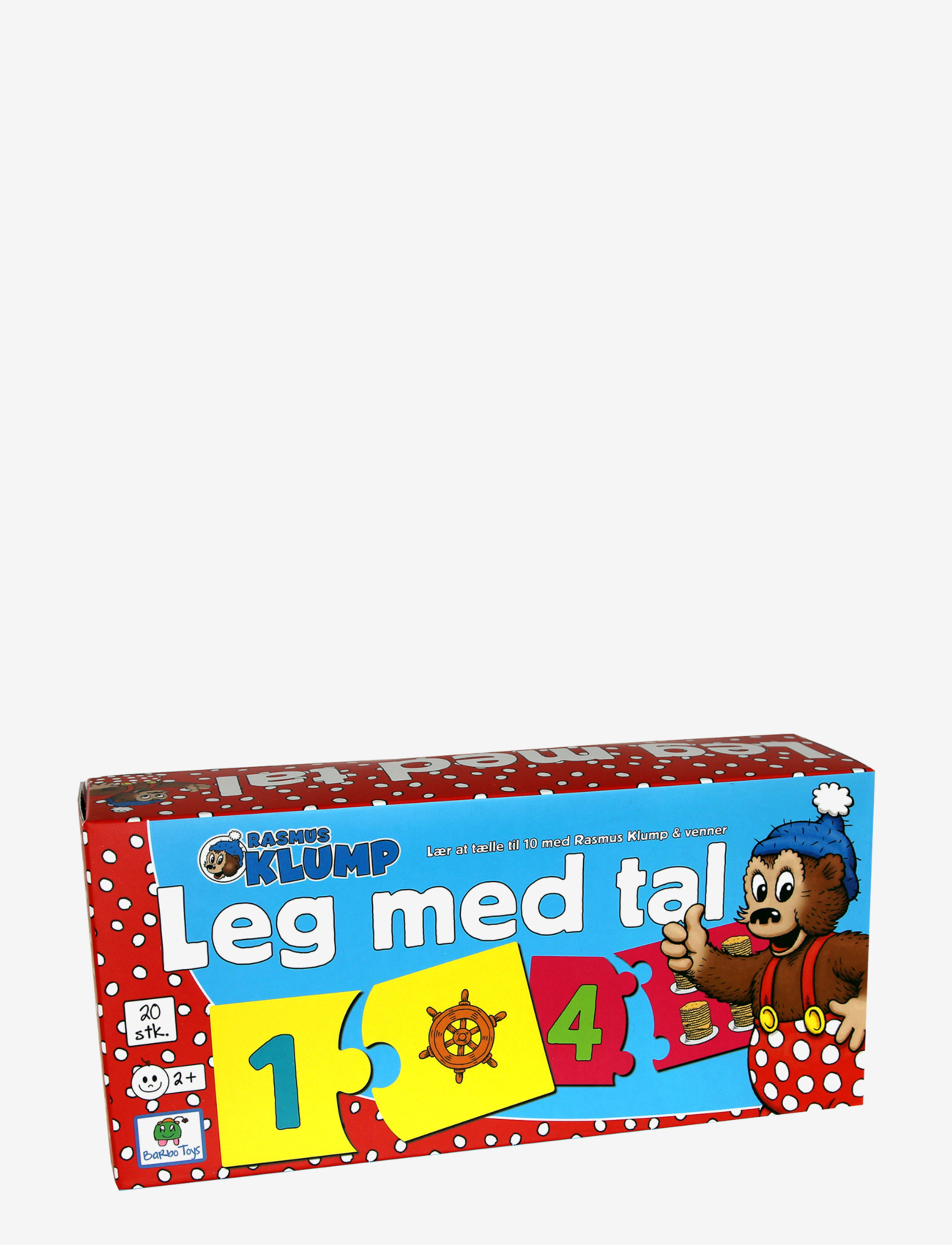 Rasmus Klump Rasmus Klump Leg Med Tal (Dk), One Size, Multi/patterned, Spil > Pædagogiske Spil, Børn