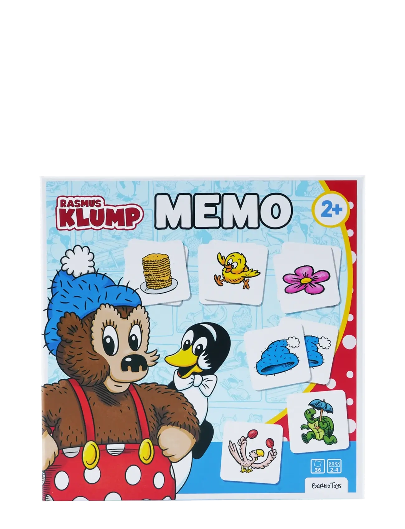 Rasmus Klump - Rasmus Klump Memo game - educatieve spellen - multiple color - 2