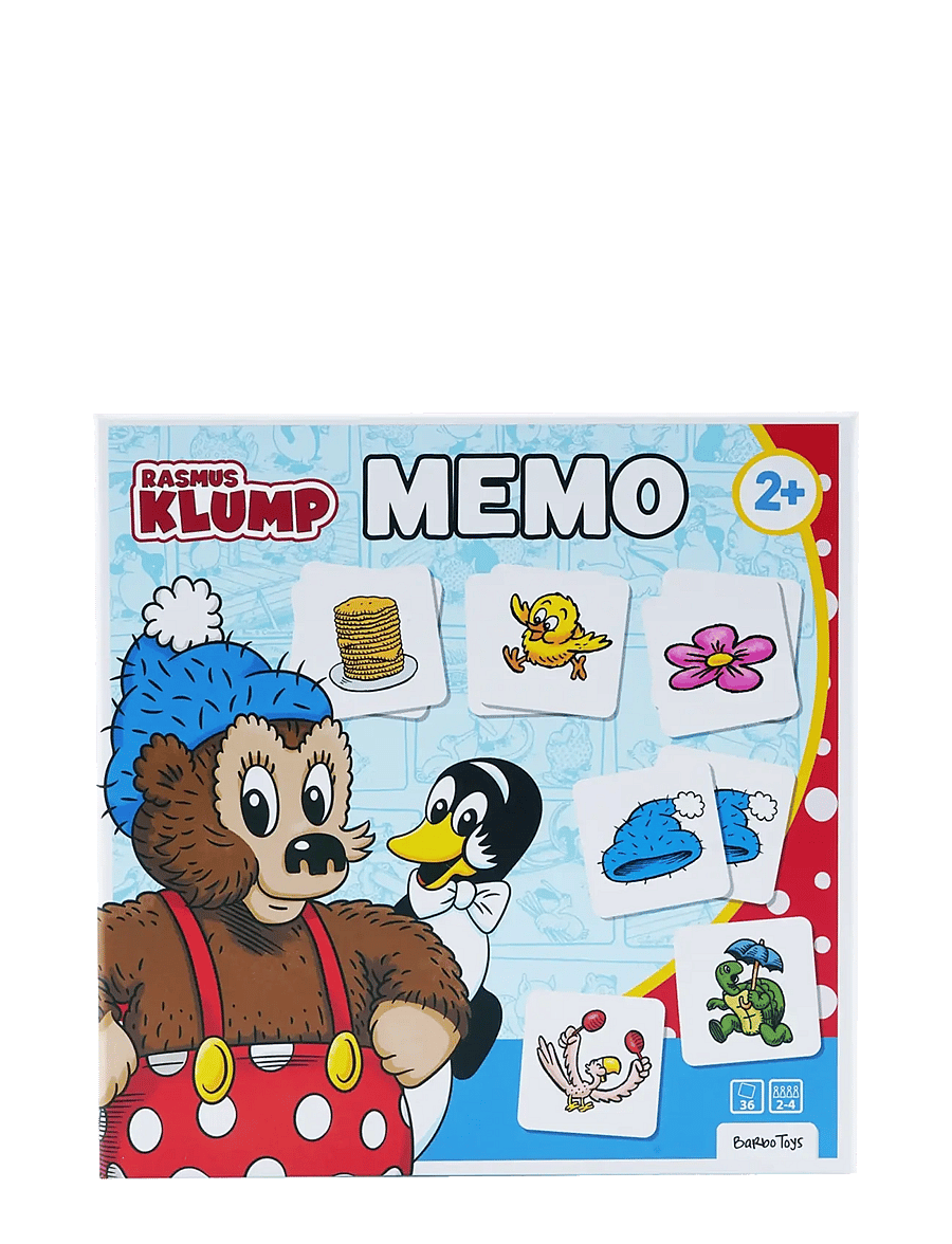 Rasmus Klump - Rasmus Klump Memo game - Õpetlikud mängud - multiple color - 2