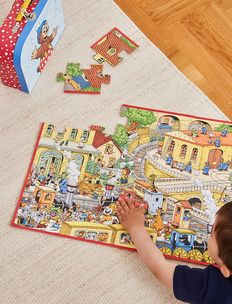 Rasmus Klump - Rasmus Klump Suitcase with a Puzzle - klassische puzzles - multiple color - 0