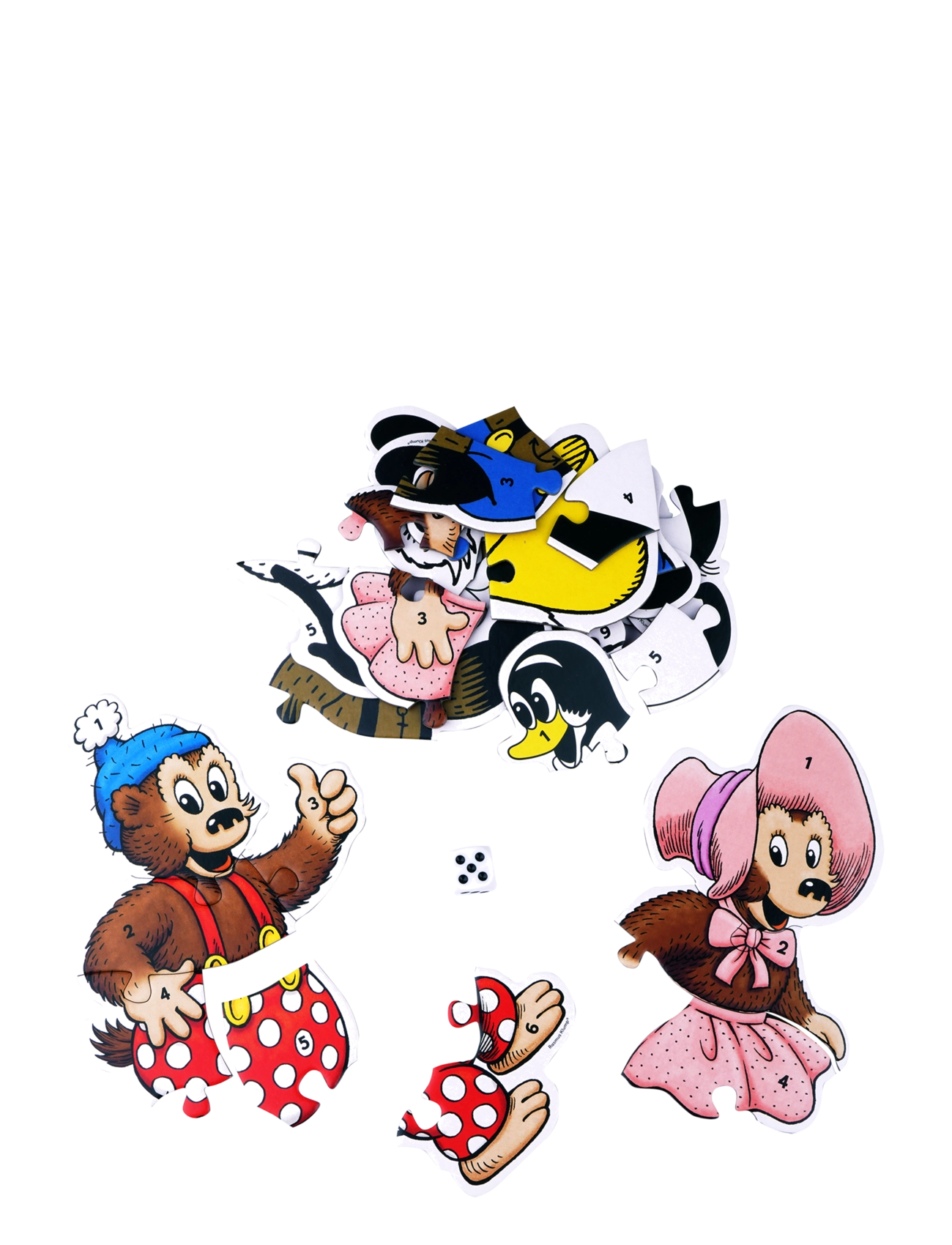 Rasmus Klump - Rasmus Klump - Puzzle Game in Tin Box - brädspel - multiple color - 1