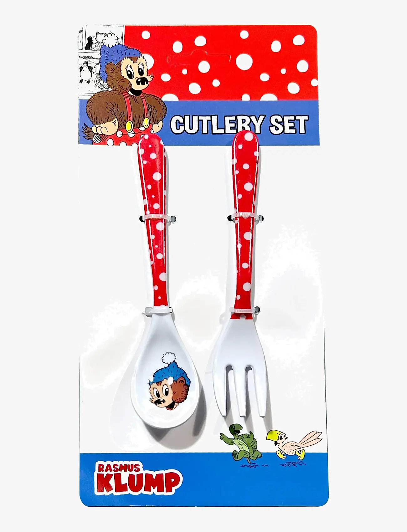 Rasmus Klump - Rasmus Klump - 2 pcs Cultery set - bestik - 1016 - 0