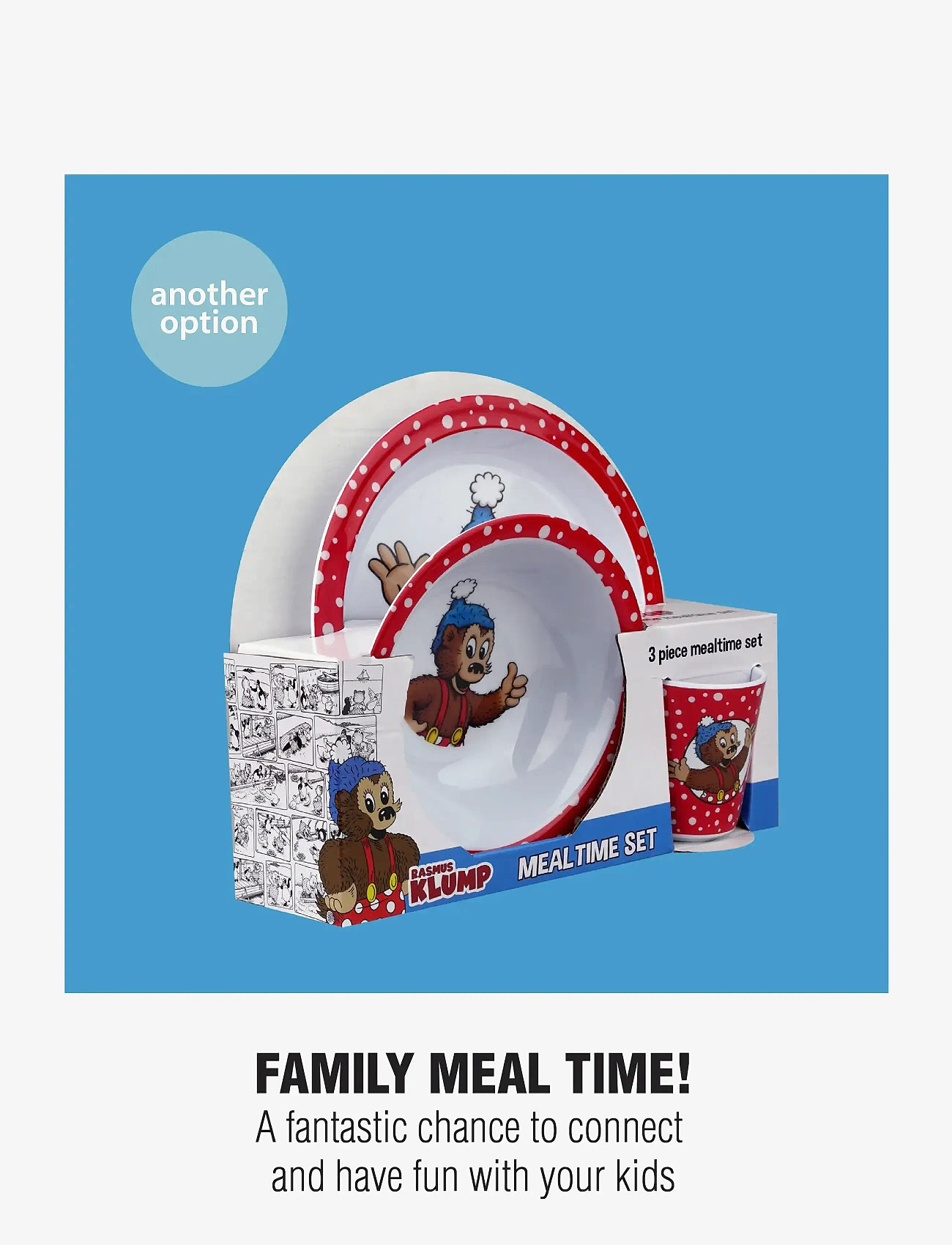 Rasmus Klump - Rasmus Klump - 2 pcs Cultery set - bestik - 1016 - 4