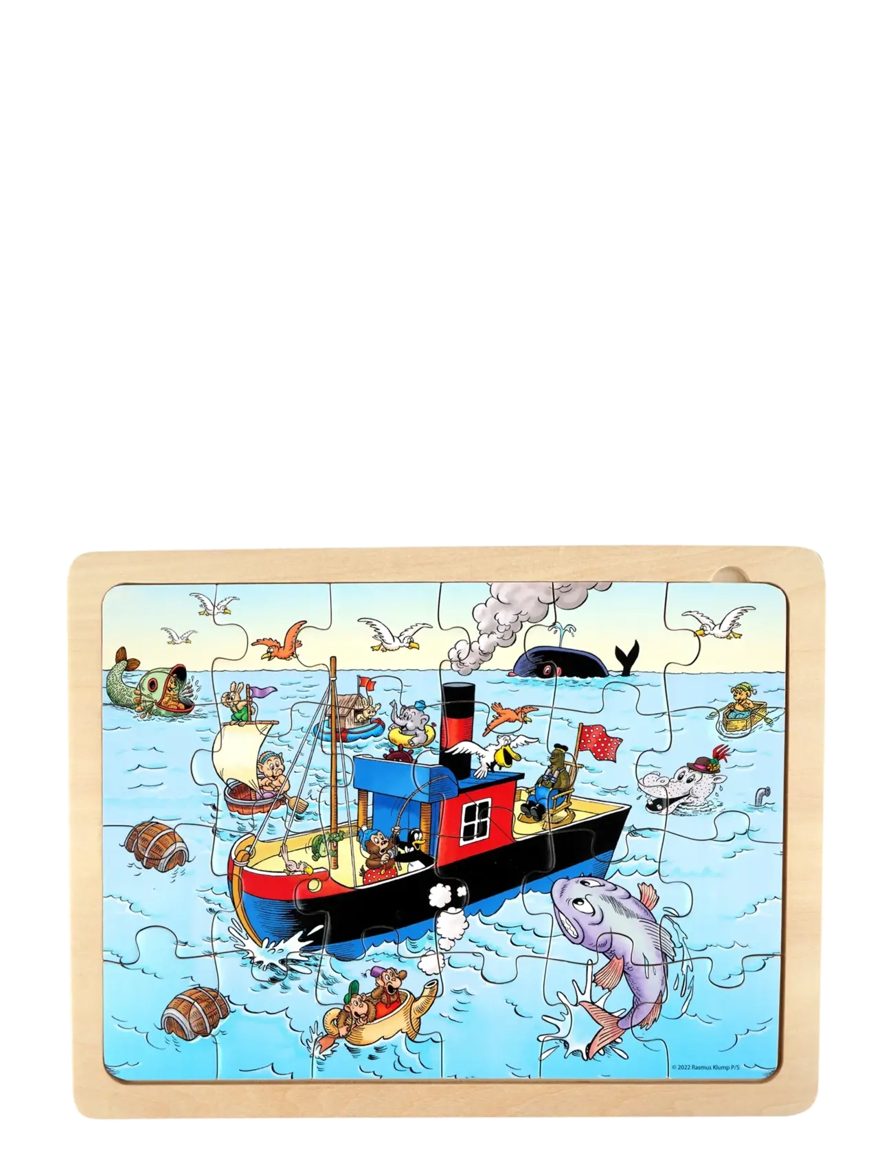 Rasmus Klump Rasmus Klump - Træpuslespil Mary - Pusled - MULTIPLE COLOR / multi