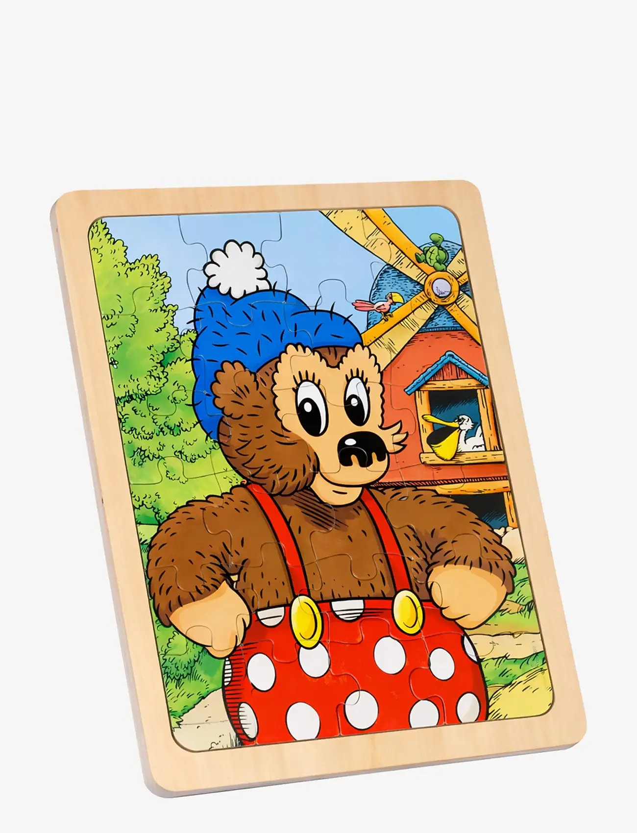 Rasmus Klump - Rasmus Klump - Wooden Puzzles - træpuslespil - multi - 2