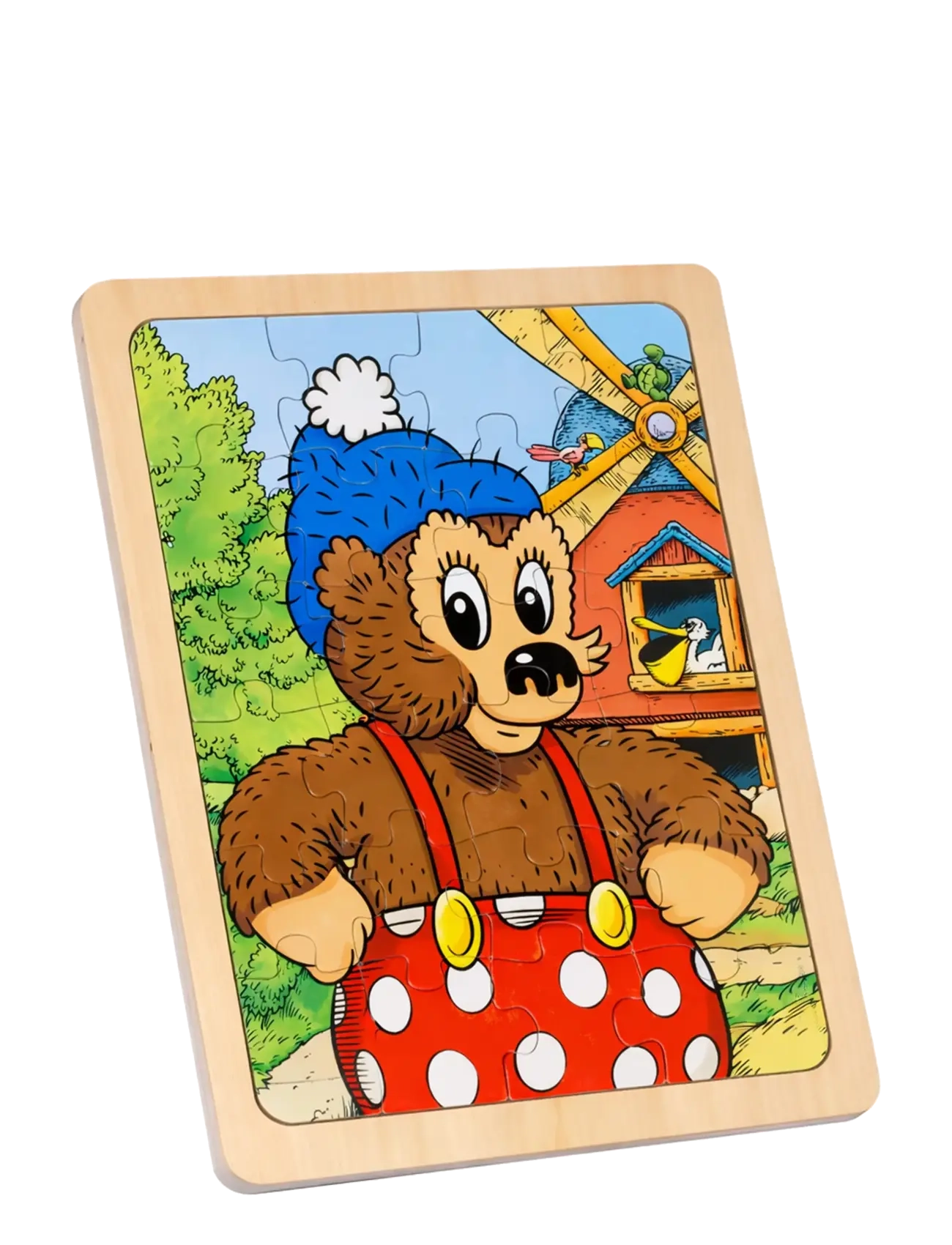 Rasmus Klump - Rasmus Klump - Wooden Puzzles - pússluspil - multi - 2