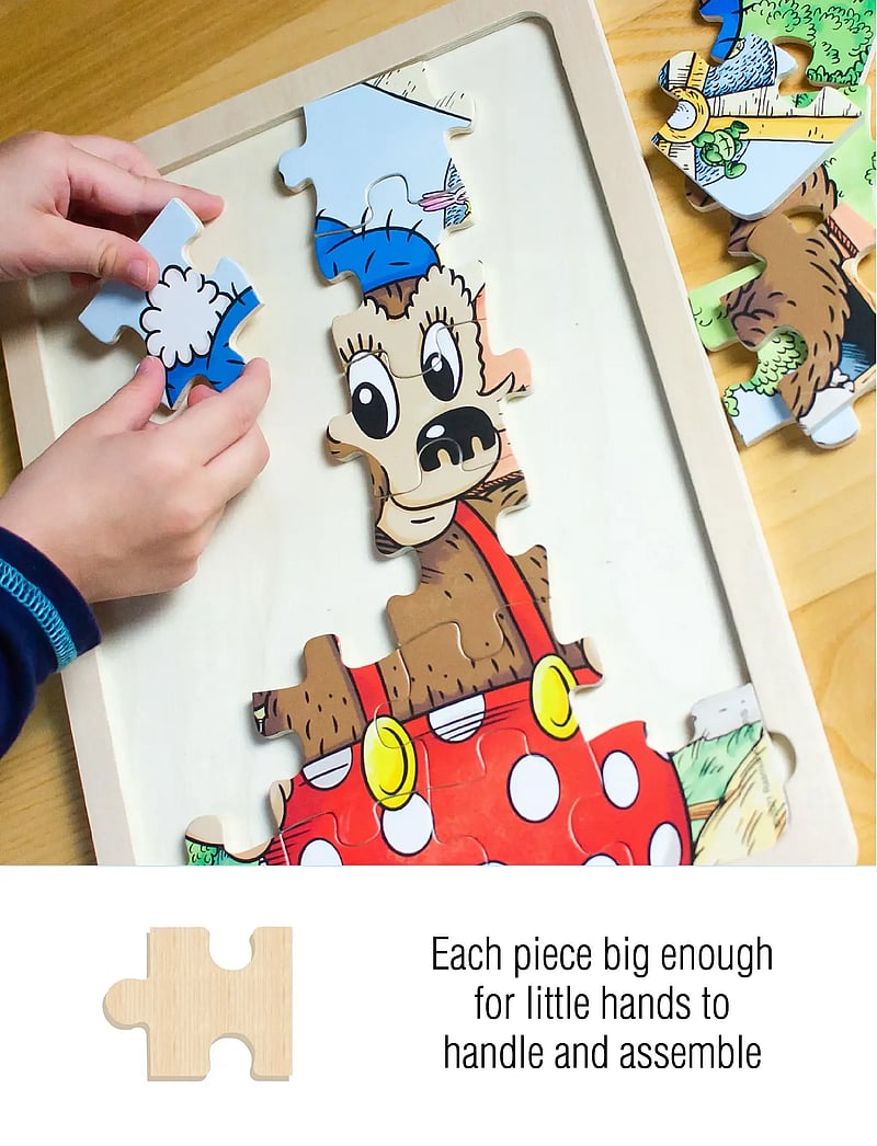 Rasmus Klump - Rasmus Klump - Wooden Puzzles - holzpuzzle - multi - 4