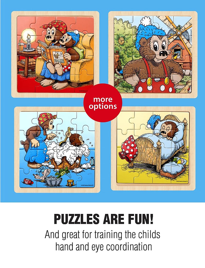 Rasmus Klump - Rasmus Klump - Wooden Puzzles - holzpuzzle - multi - 5
