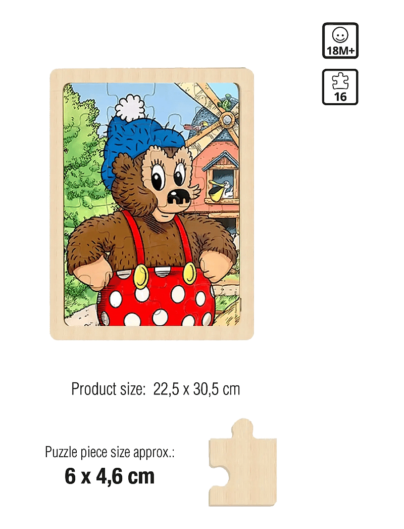 Rasmus Klump - Rasmus Klump - Wooden Puzzles - holzpuzzle - multi - 3