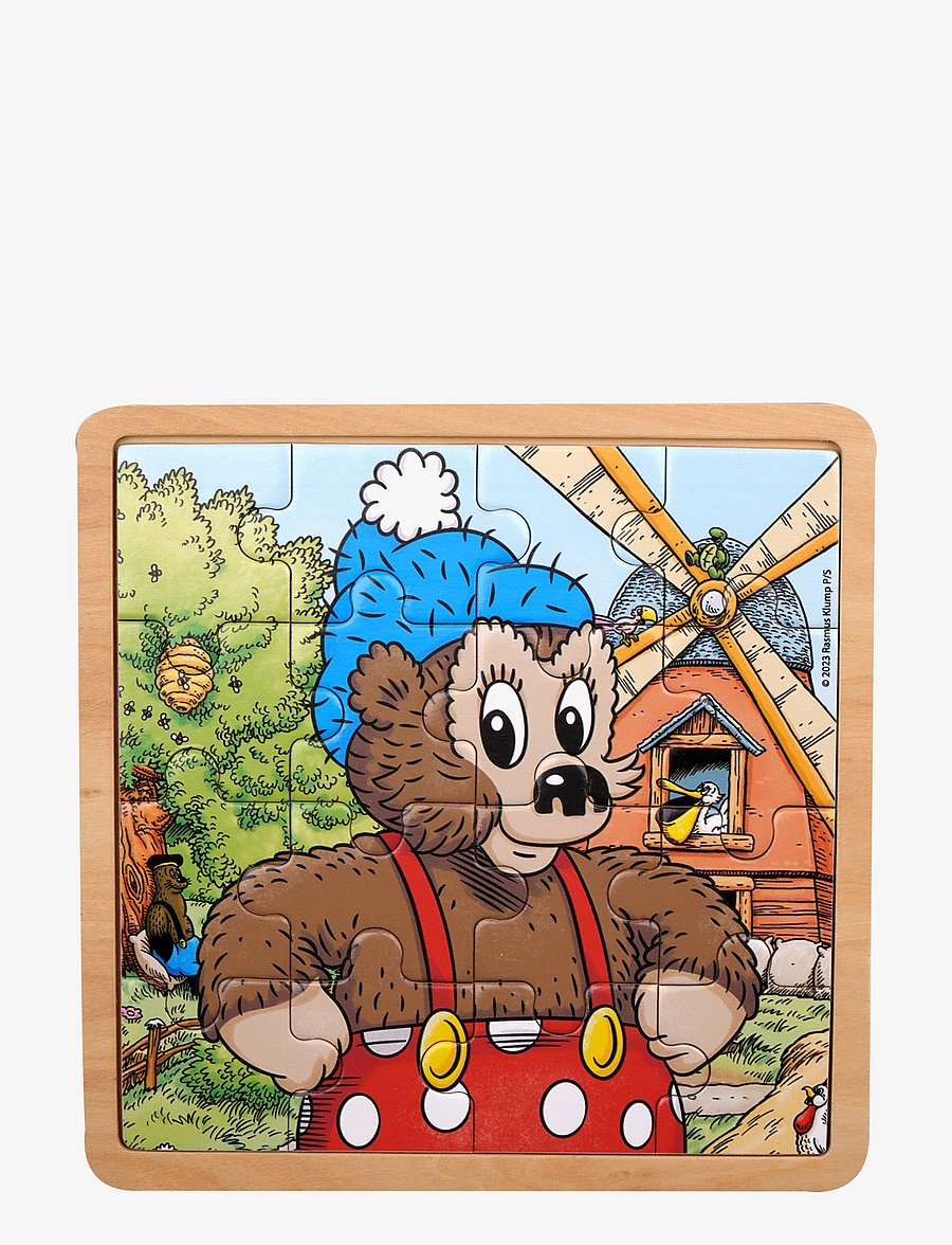 Barbo Toys - Rasmus Klump Træpuslespil - holzpuzzle - 1016 - 1