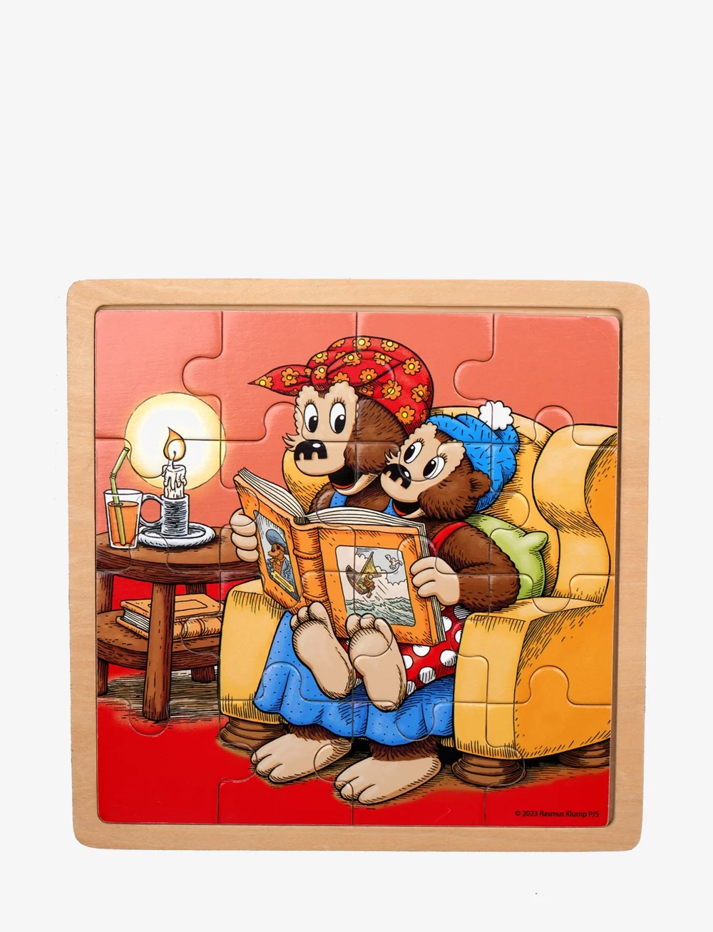 Rasmus Klump - Rasmus Klump Træpuslespil Højtlæsning - træpuslespil - 1016 - 1
