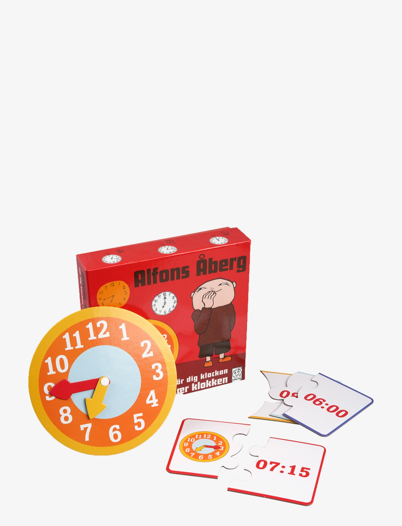 BARBO Spielzeug Alfons Åberg - Learning Game - Tell The Time Patterned - One Size - Kinder