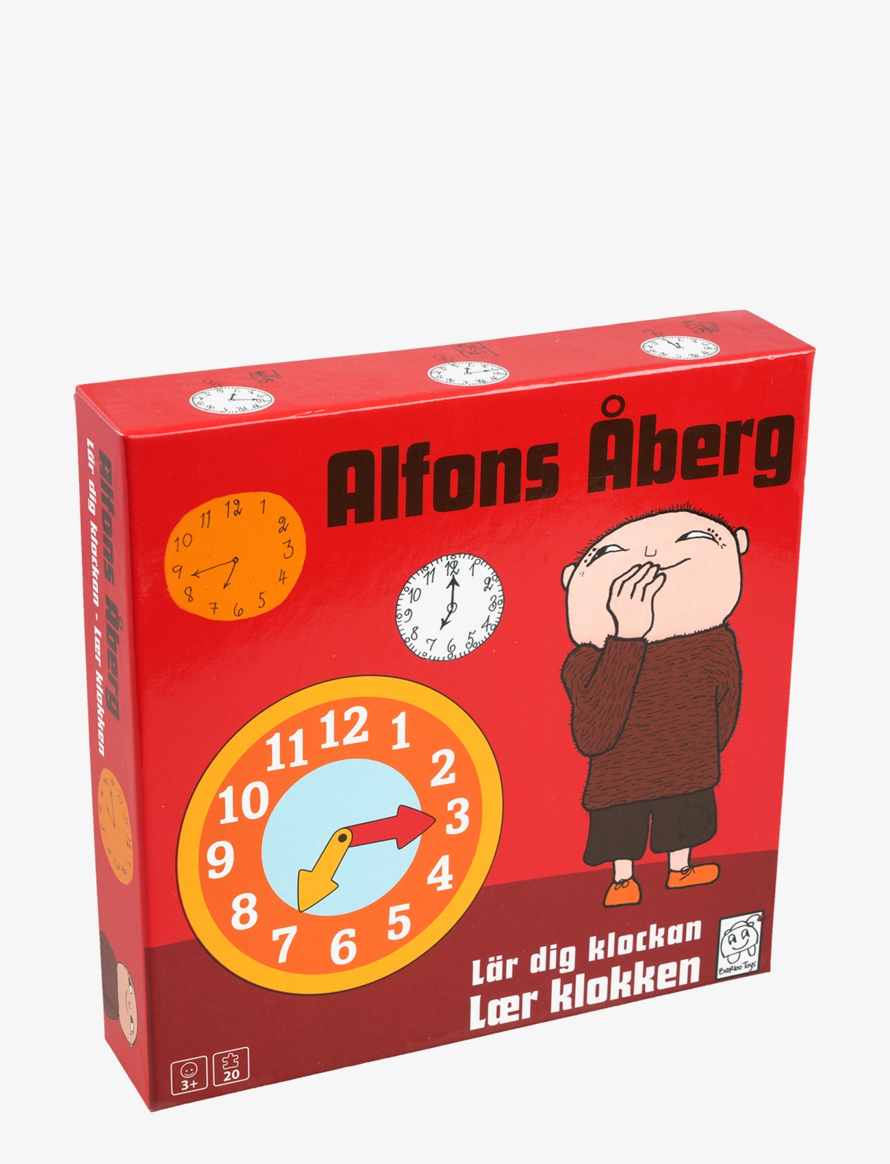Alfons Åberg - Alfons Åberg - Learning Game - Tell the Time - Õpetlikud mängud - multiple color time - 2