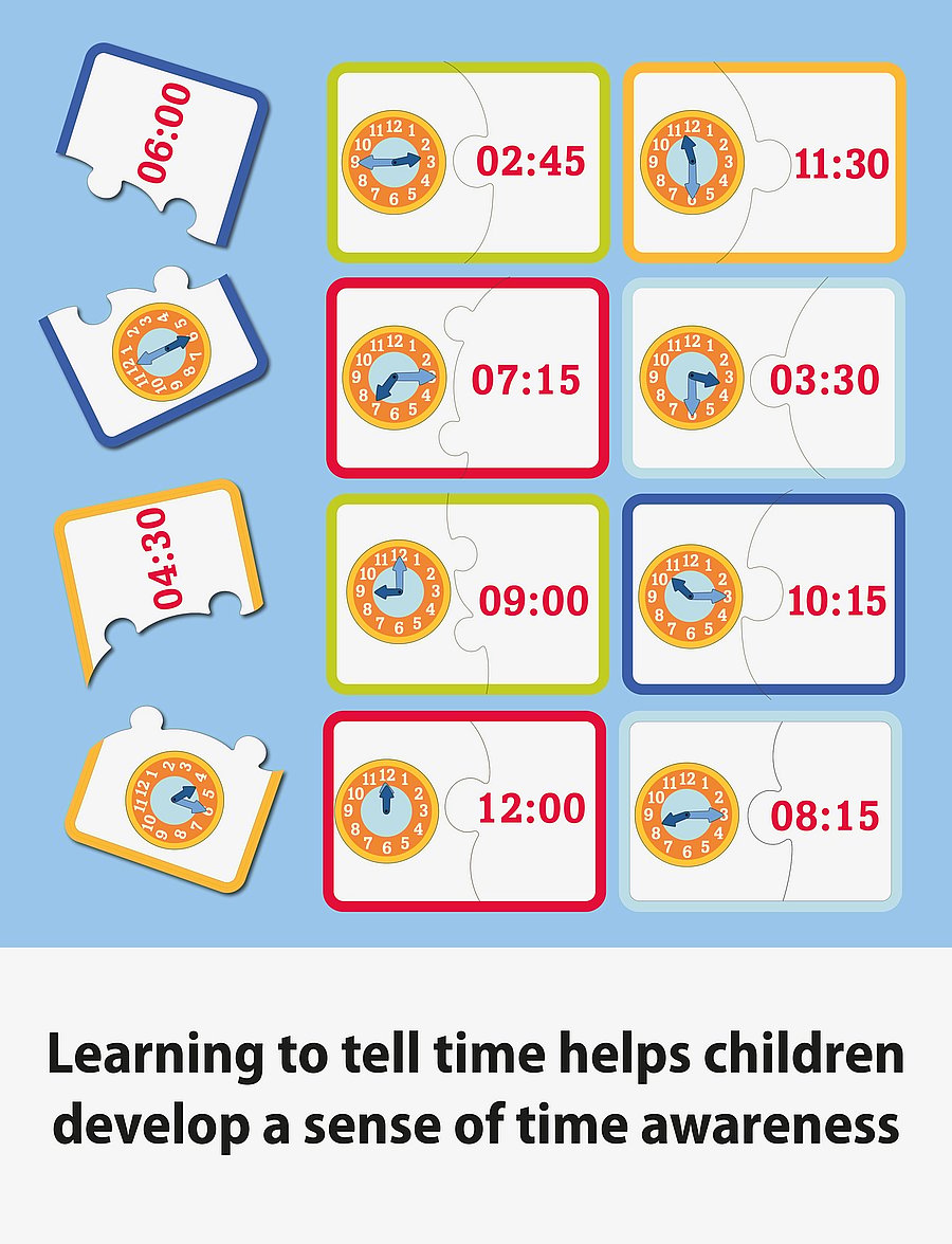 Alfons Åberg - Alfons Åberg - Learning Game - Tell the Time - Õpetlikud mängud - multiple color time - 5
