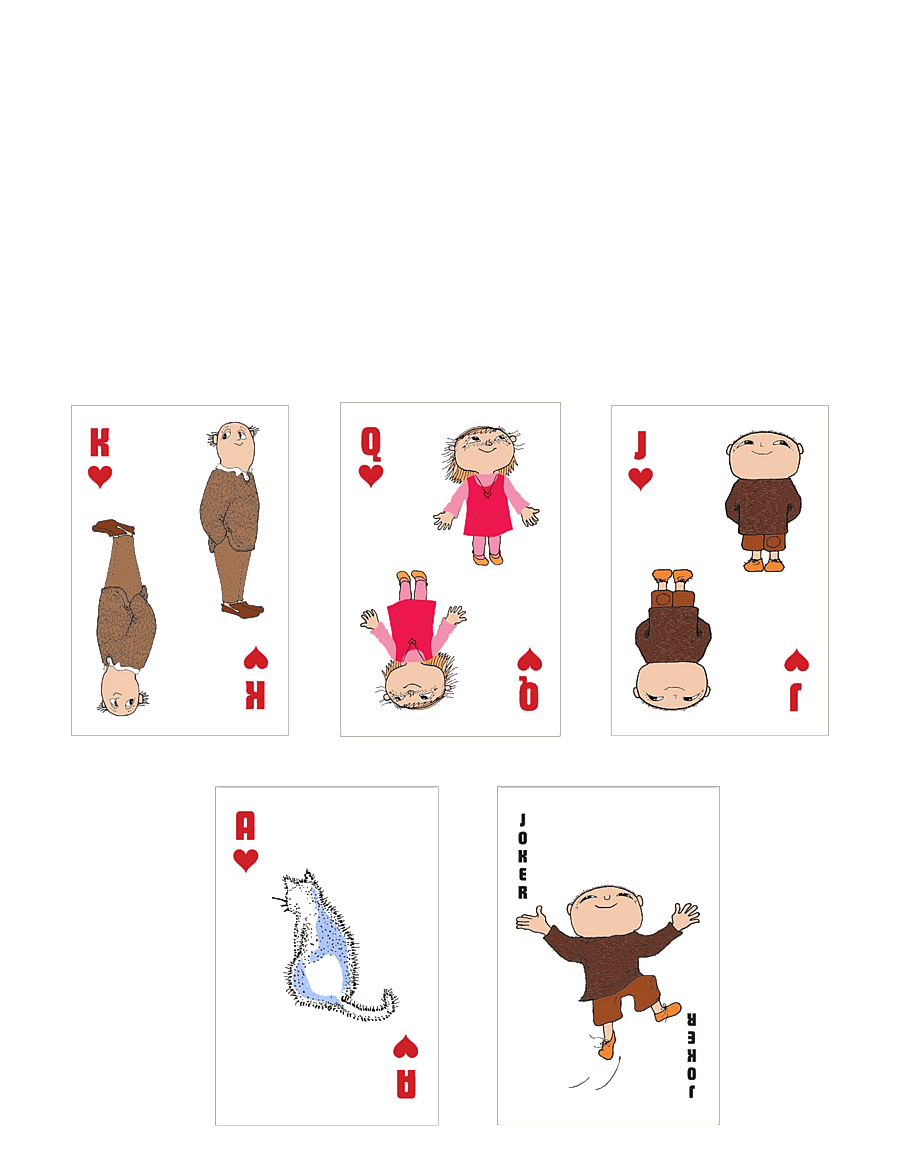 Barbo Toys - Alfons Åberg - Playing Cards - card games - multiple color - 3