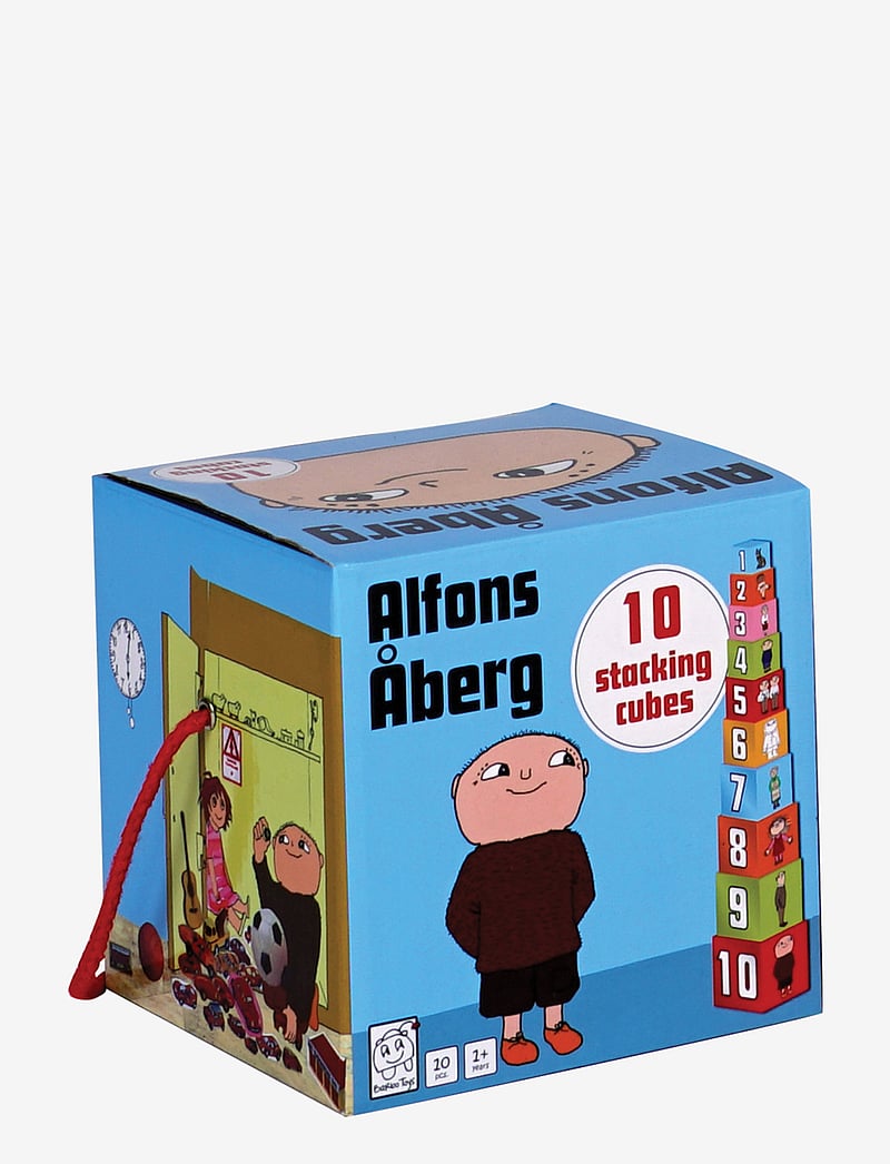 Willi Wiberg - Alfons Åberg - Stacking Cubes 10 pcs - stapelklötze - multiple color - 2