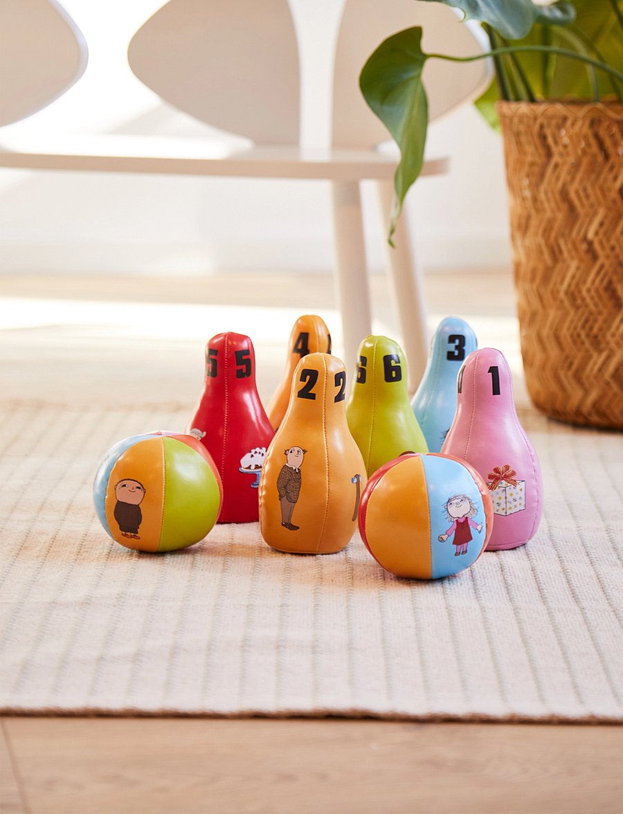 Barbo Toys - Alfons Åberg - Soft Bowling Set - multiple color - 0
