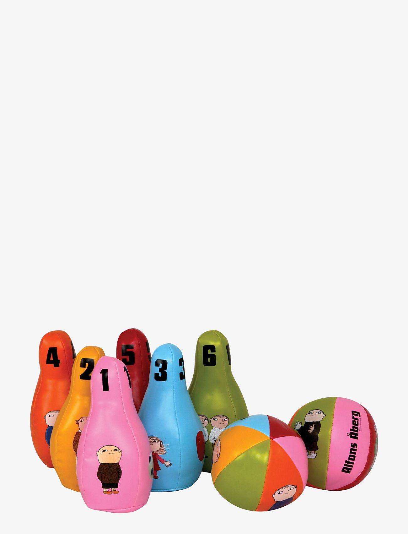 Alfie Atkins - Alfons Åberg - Soft Bowling Set - multiple color - 3