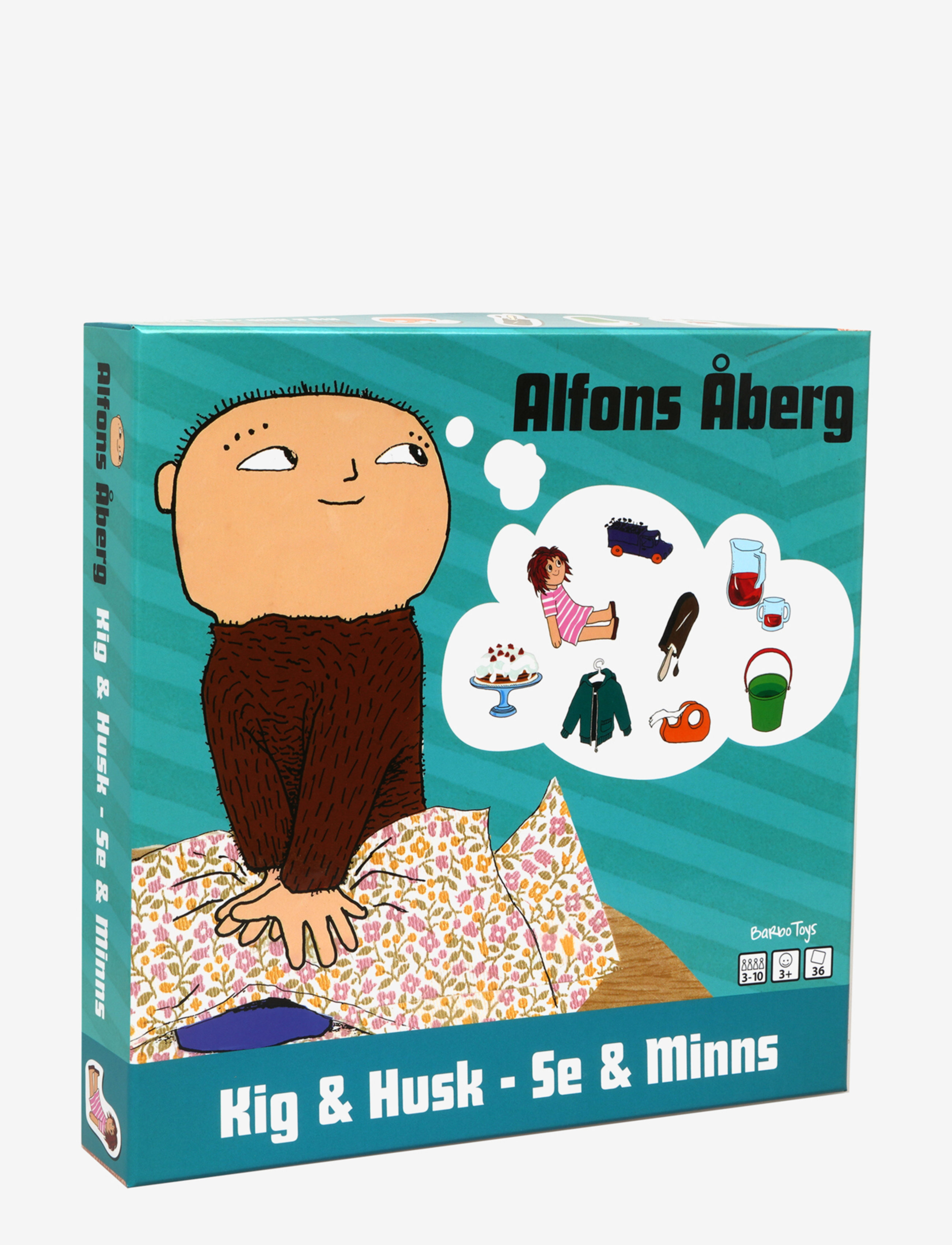 Willi Wiberg Alfons Åberg - Look and Remember (DK / SE) - Spiele - MULTIPLE COLOR / multi