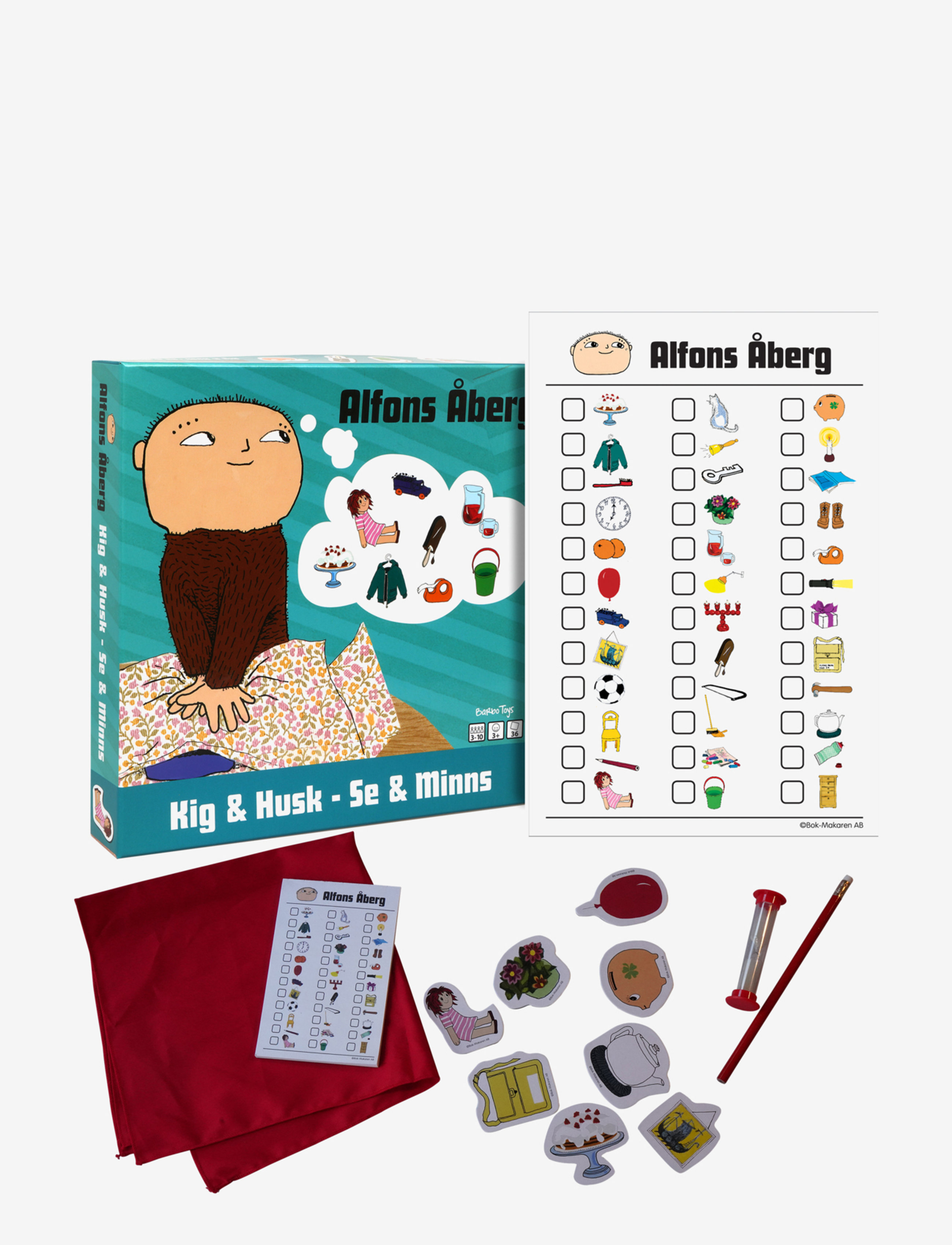 Alfons Åberg - Alfons Åberg - Look and Remember (DK / SE) - jeux éducatifs - multiple color - 3