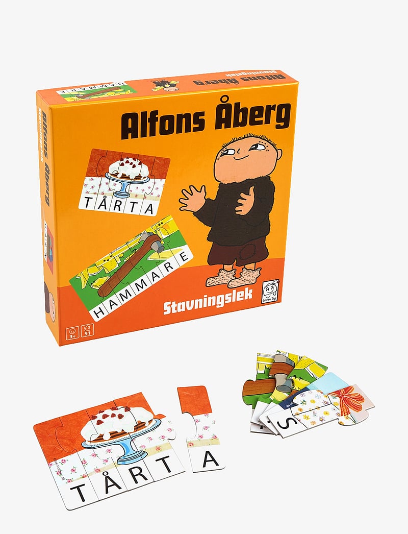 Willi Wiberg - Alfons Åberg - Learning Game - Spelling Game (SE) - kartenspiele - multiple color - 1