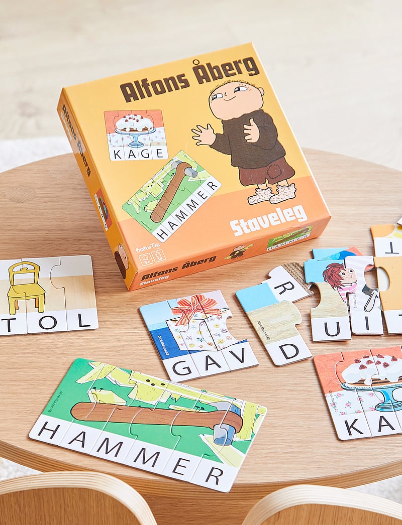 Willi Wiberg - Alfons Åberg - Learning Game - Spelling Game (SE) - kartenspiele - multiple color - 0