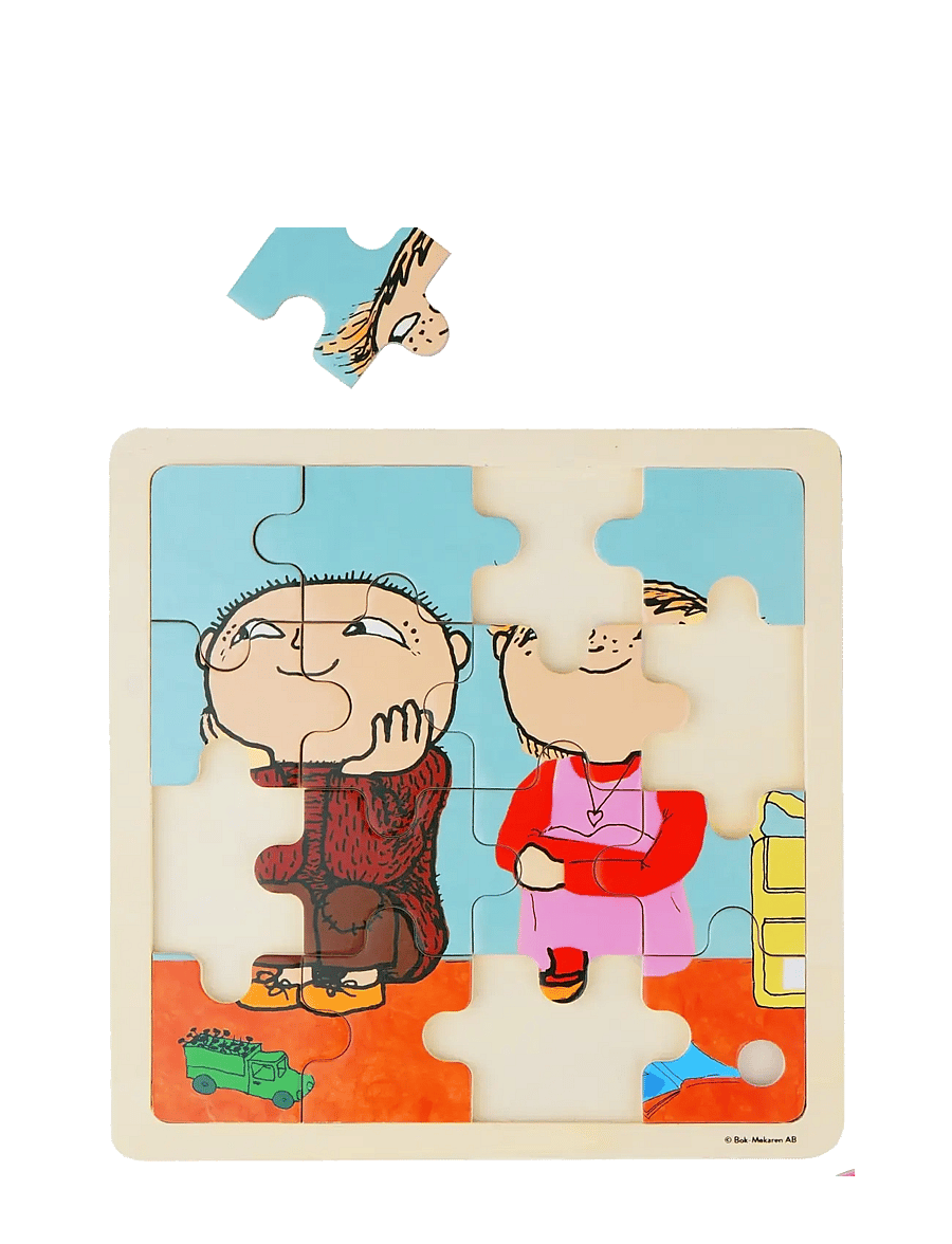 Barbo Toys - Alfons Åberg - FSC Wooden Puzzle – Friends - holzpuzzle - multiple color - 2